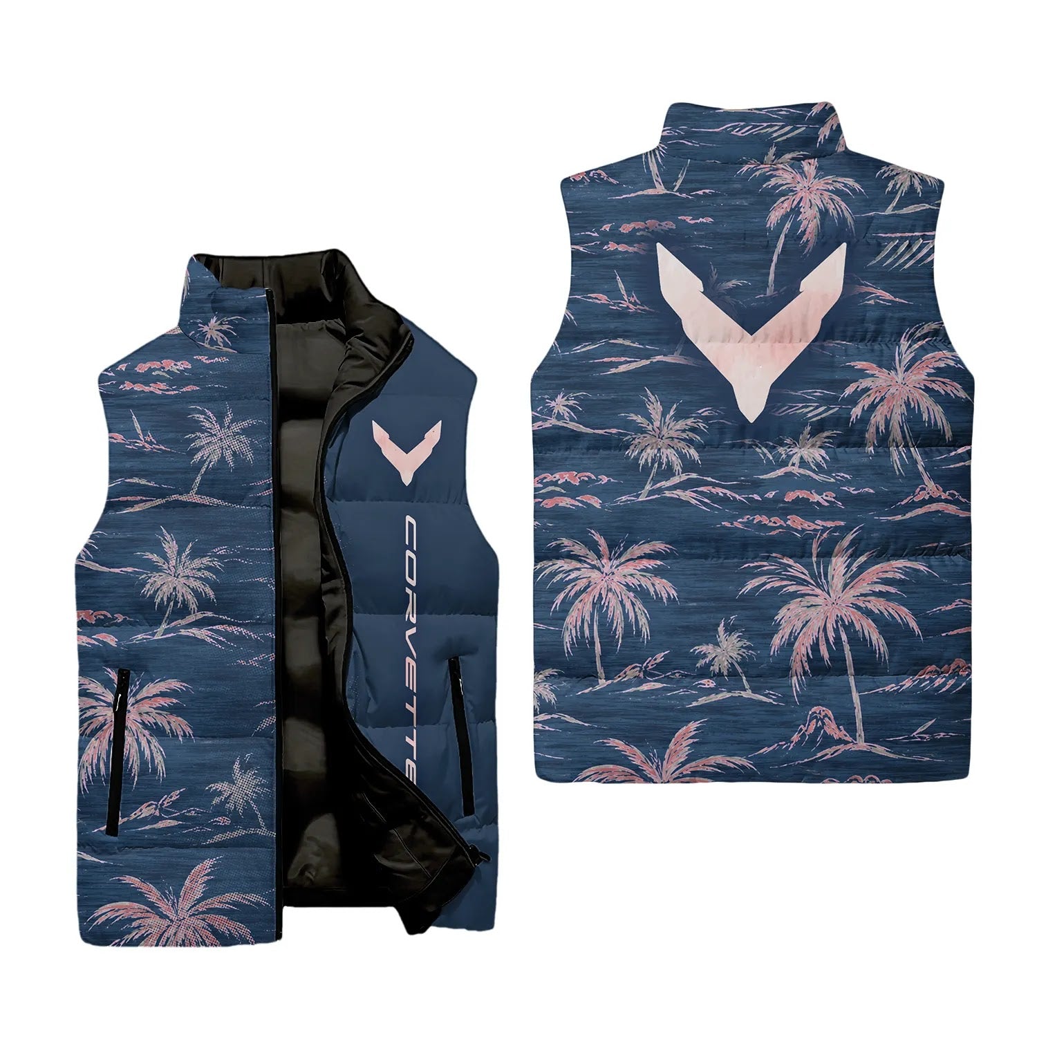 Corvette Sleeveless Puffer Jacket SHW013