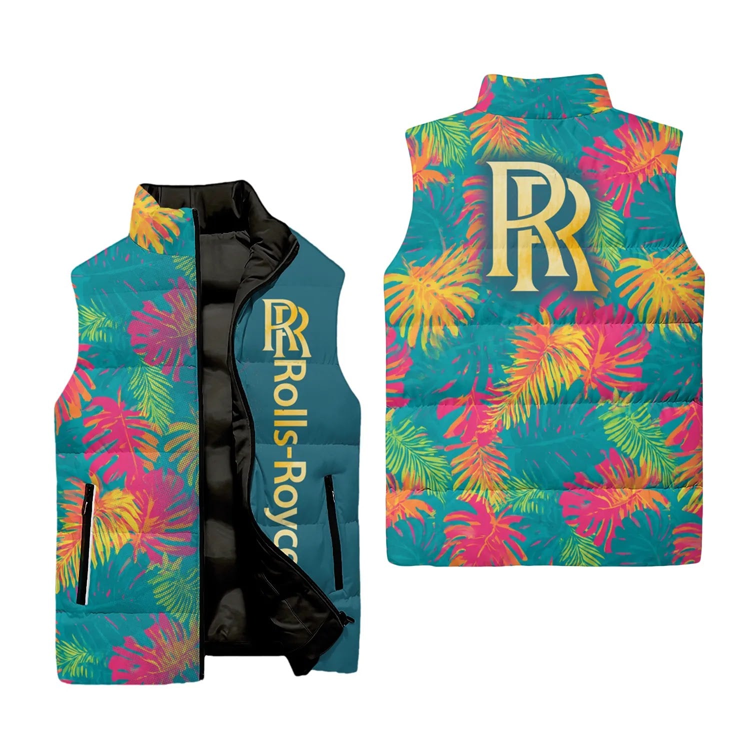 Rolls-Royce Sleeveless Puffer Jacket SHW059