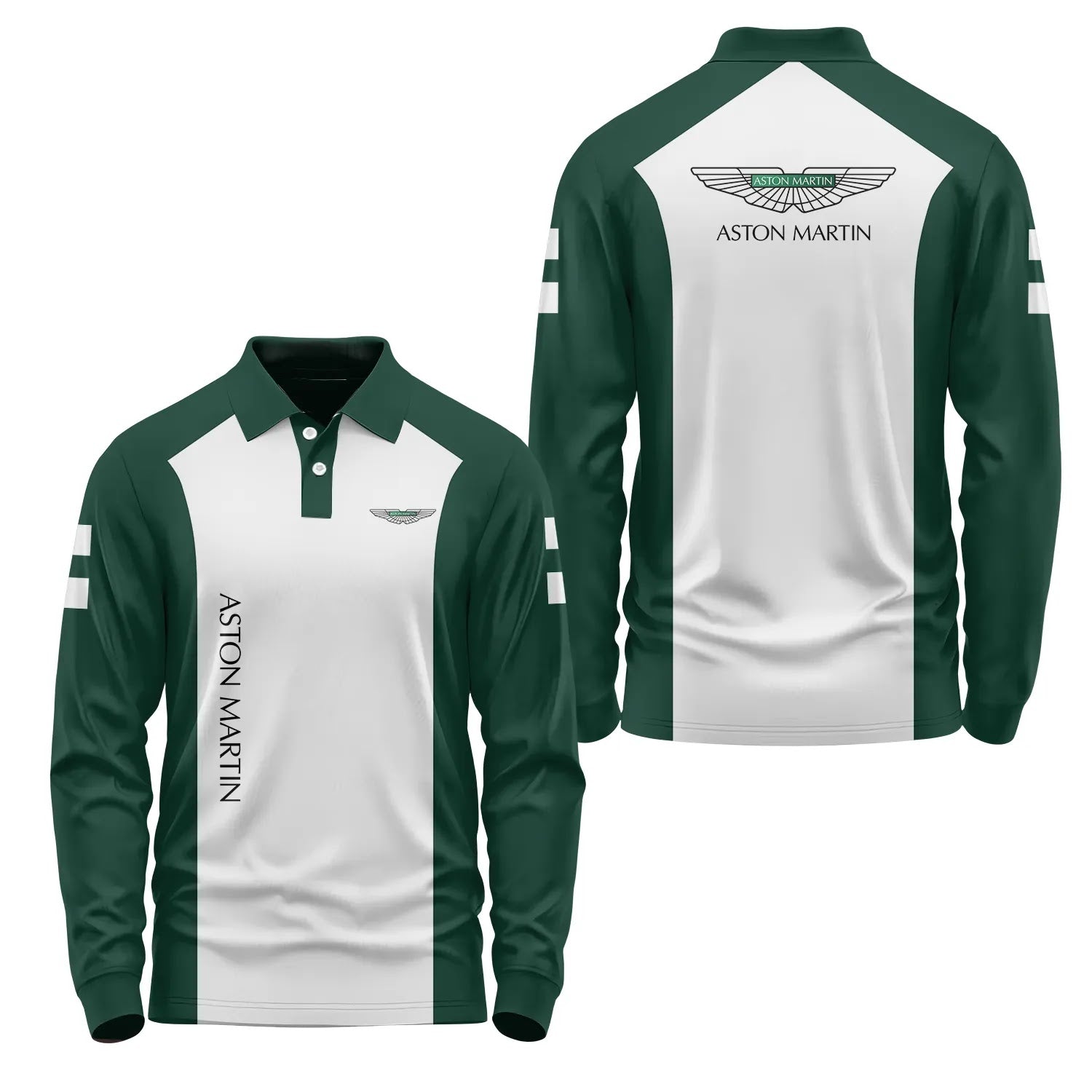Aston Martin Long Sleeve Polo SC078