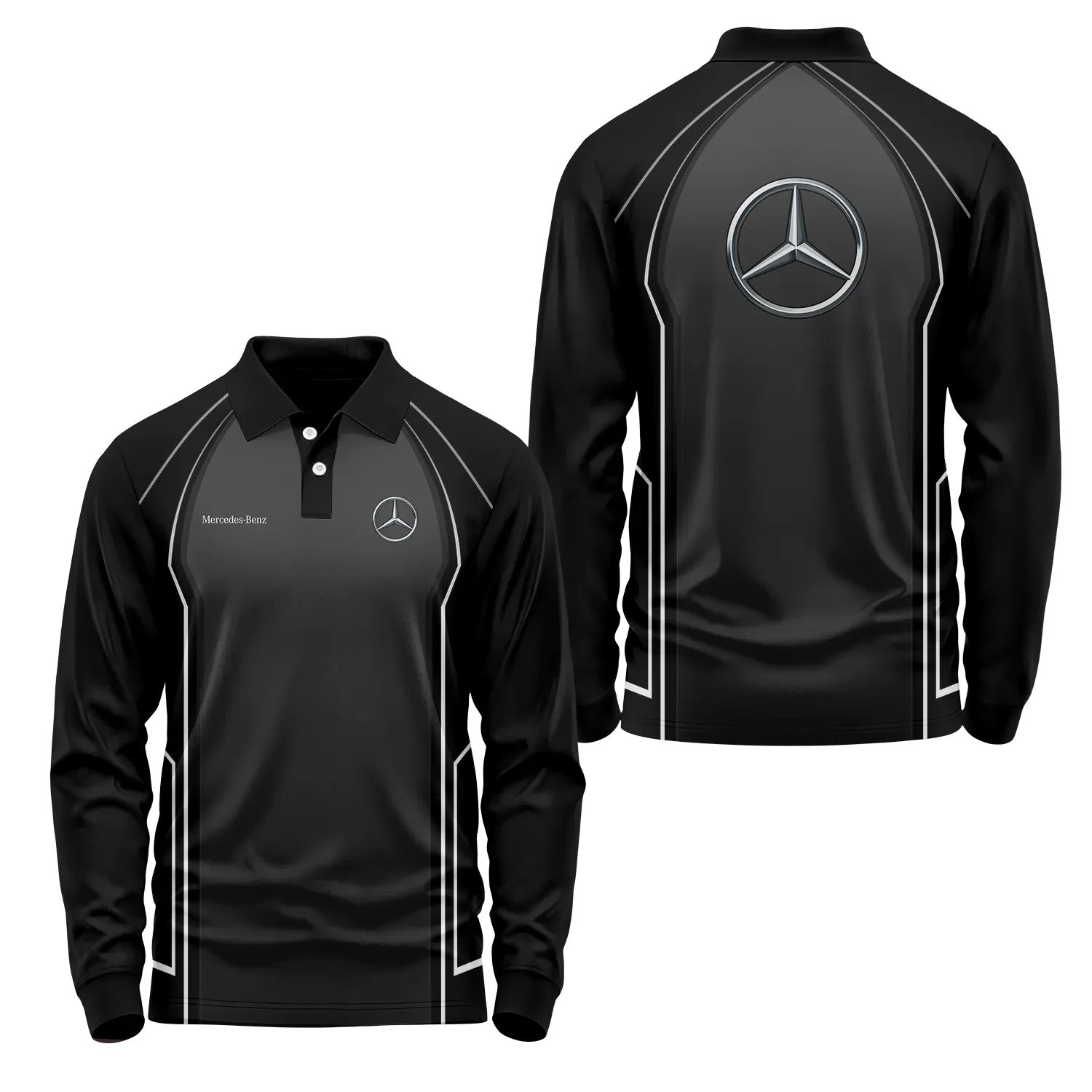 Mercedes-Benz Long Sleeve Polo SC061