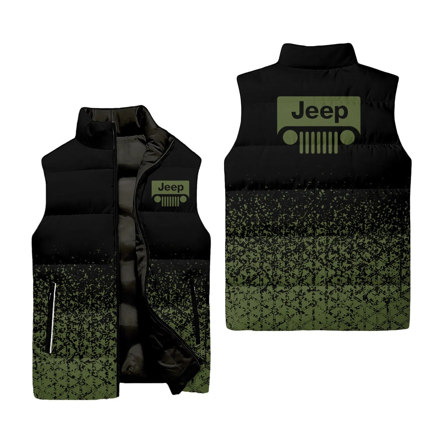 Jeep Sleeveless Puffer Jacket SC096