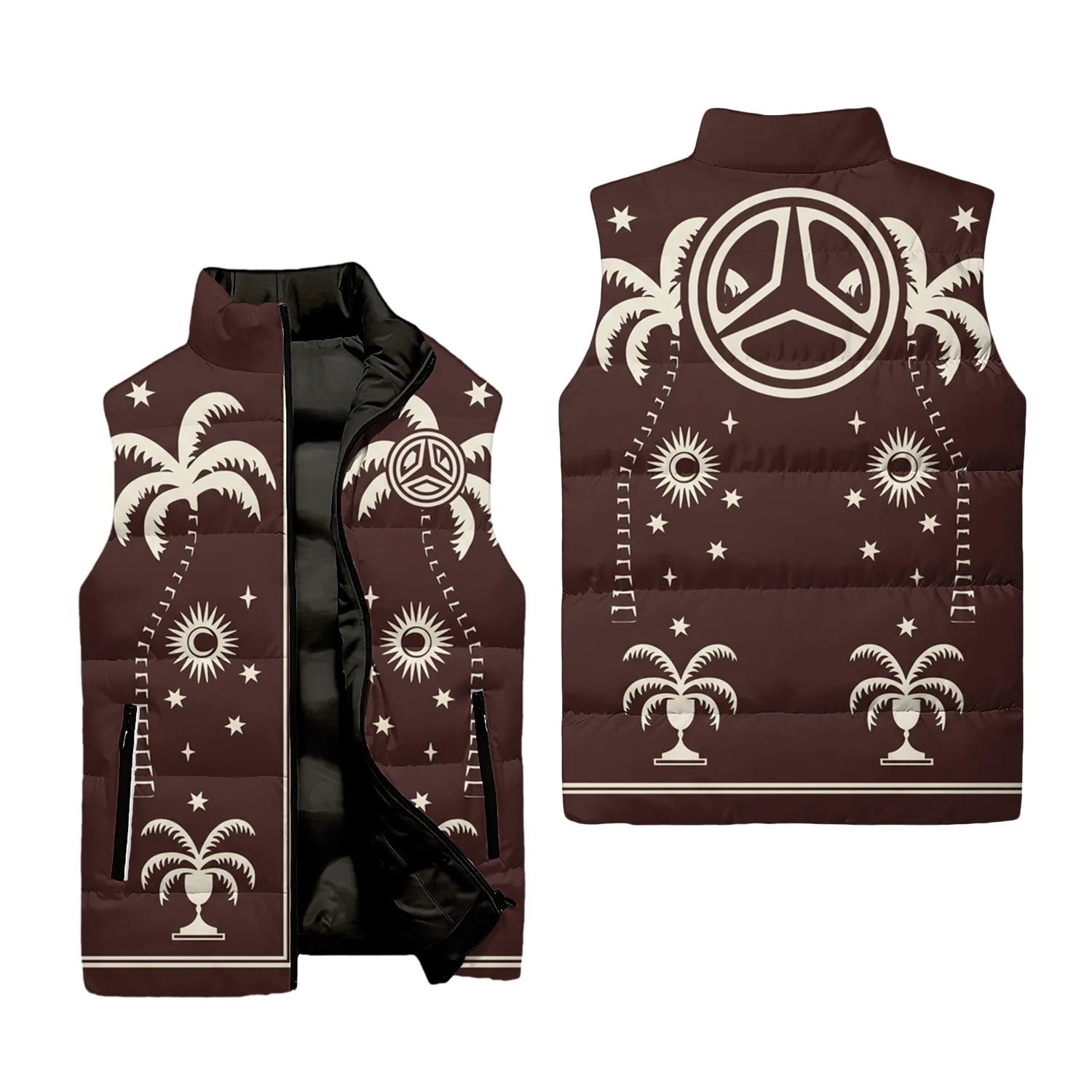 Mercedes-Benz Sleeveless Puffer Jacket SHW066