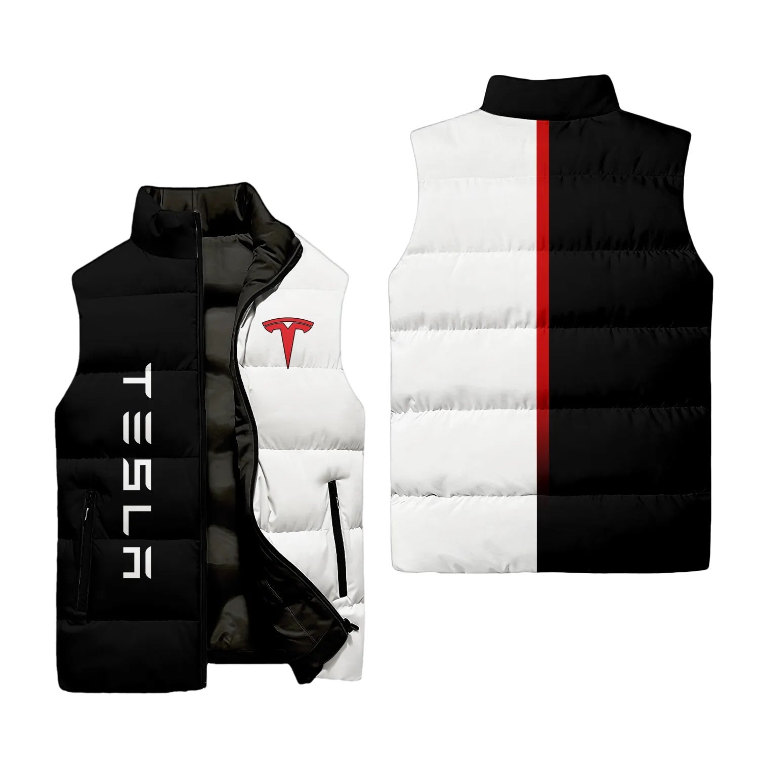 Tesla Sleeveless Puffer Jacket SC076