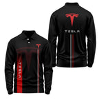Tesla Long Sleeve Polo SC077