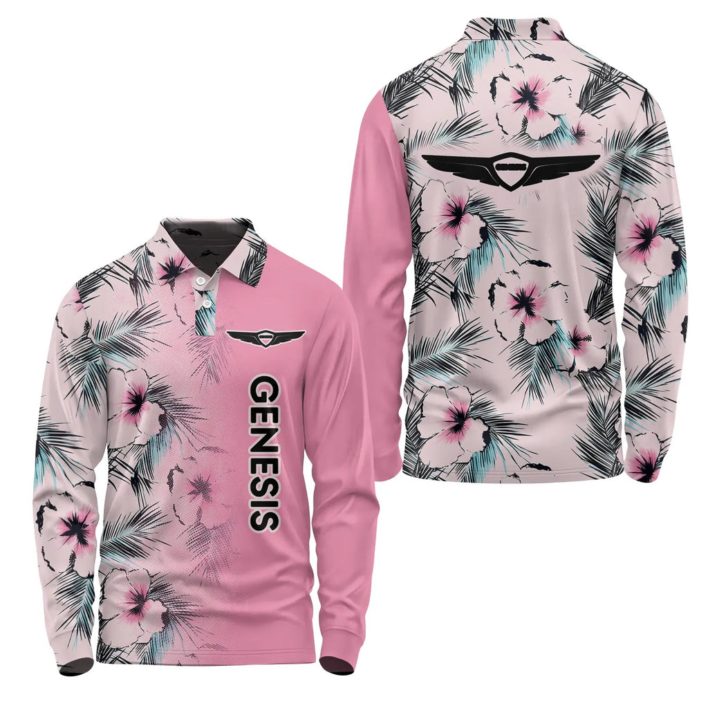 Genesis Long Sleeve Polo SHW056