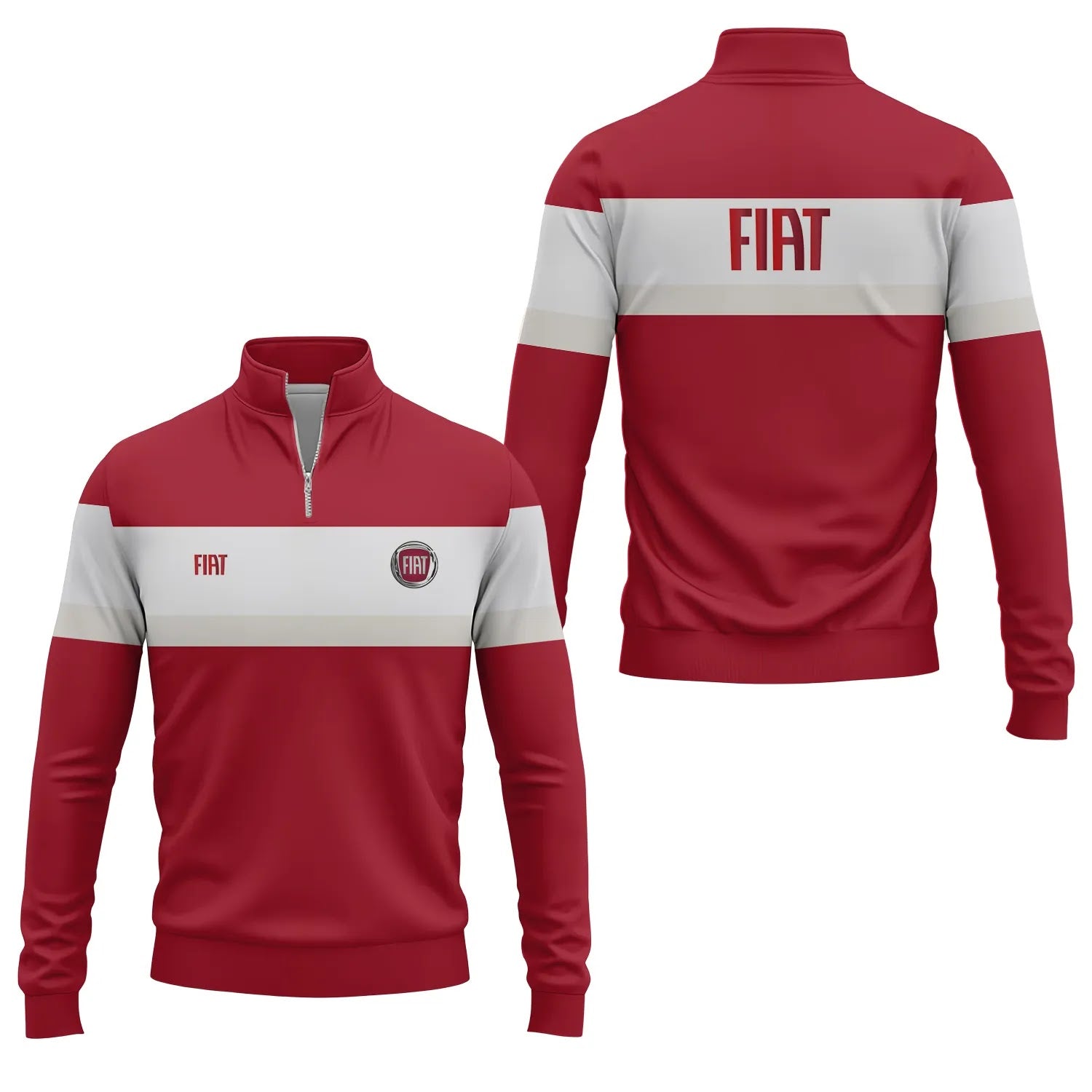 Fiat Quarter-zip Pullover SC046