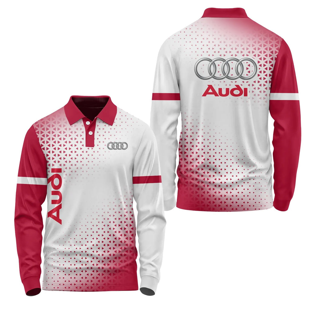 Audi Long Sleeve Polo SC079