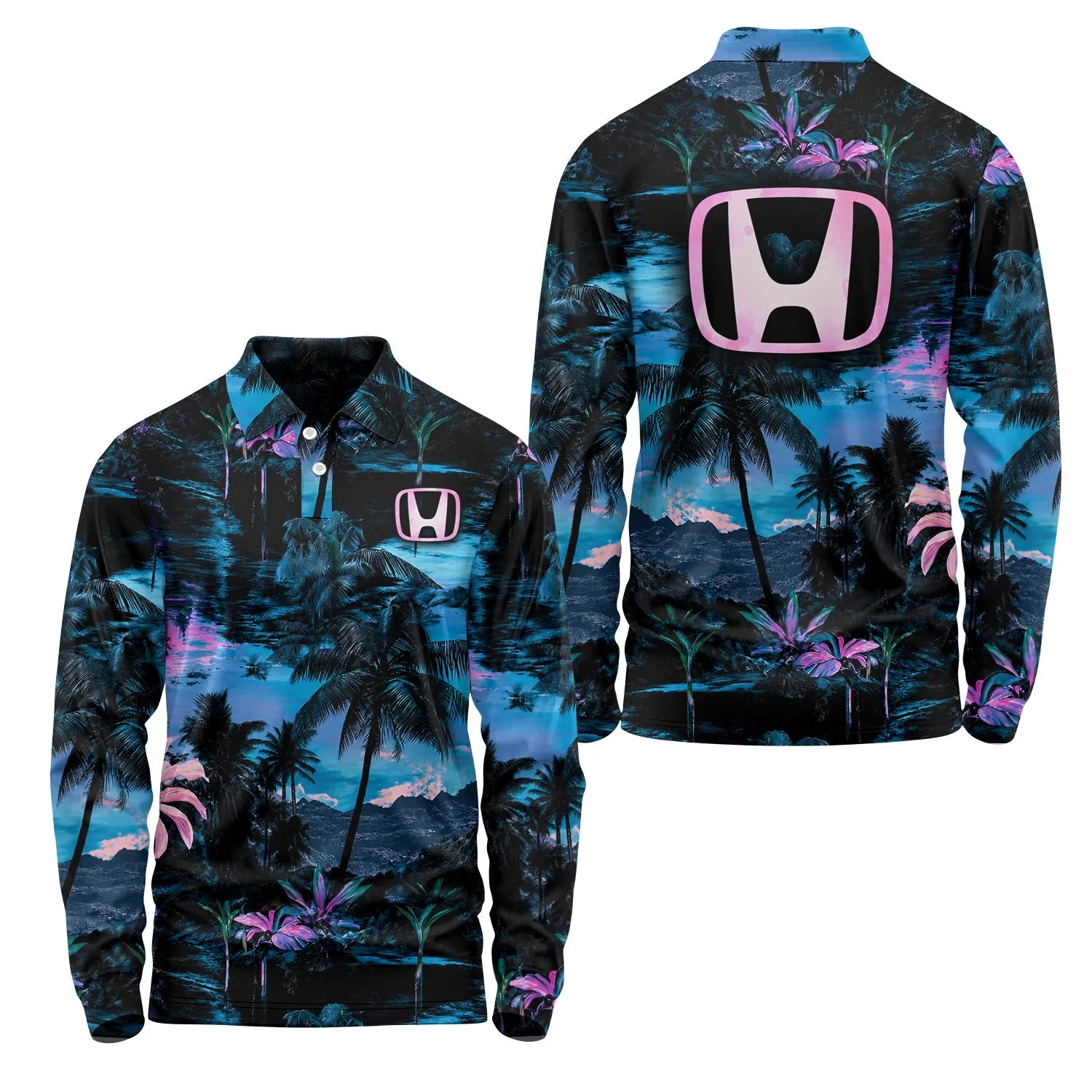 Honda Long Sleeve Polo SHW002