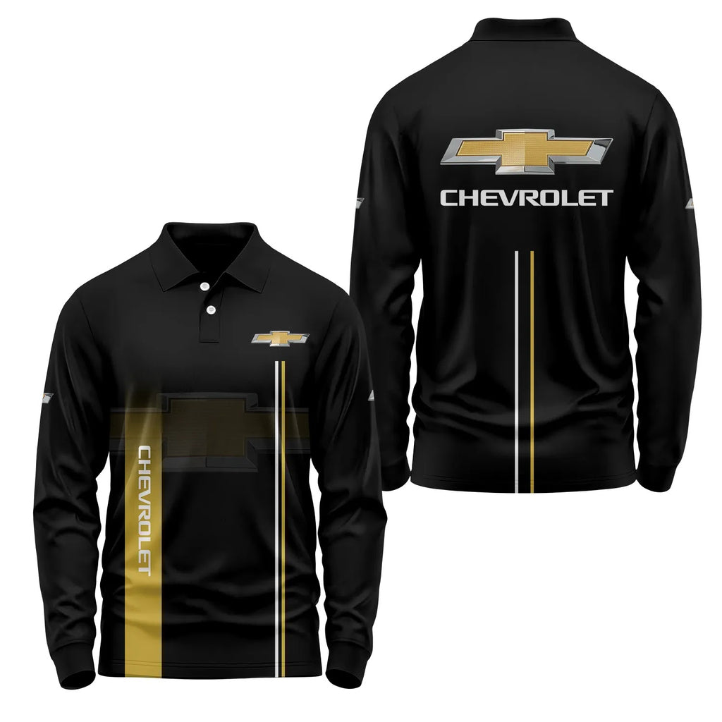 Chevrolet Long Sleeve Polo SC077