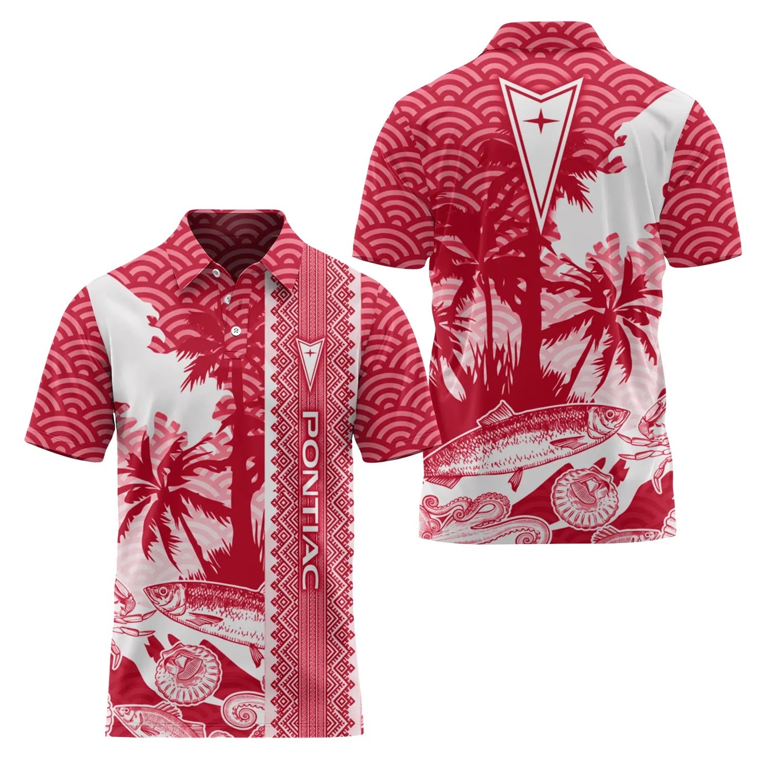Pontiac Short Sleeve Polo SHW038