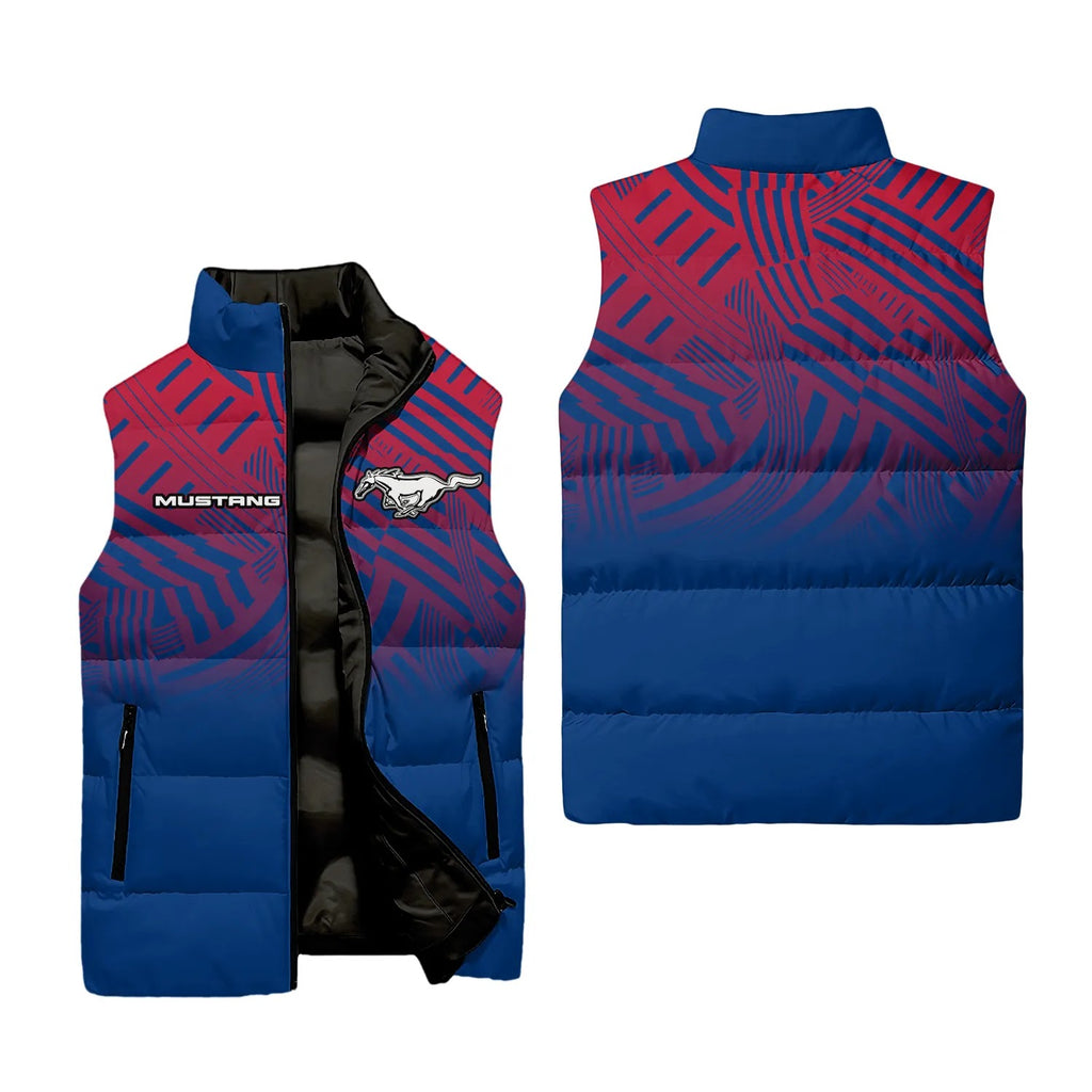 Ford Mustang Sleeveless Puffer Jacket SC121