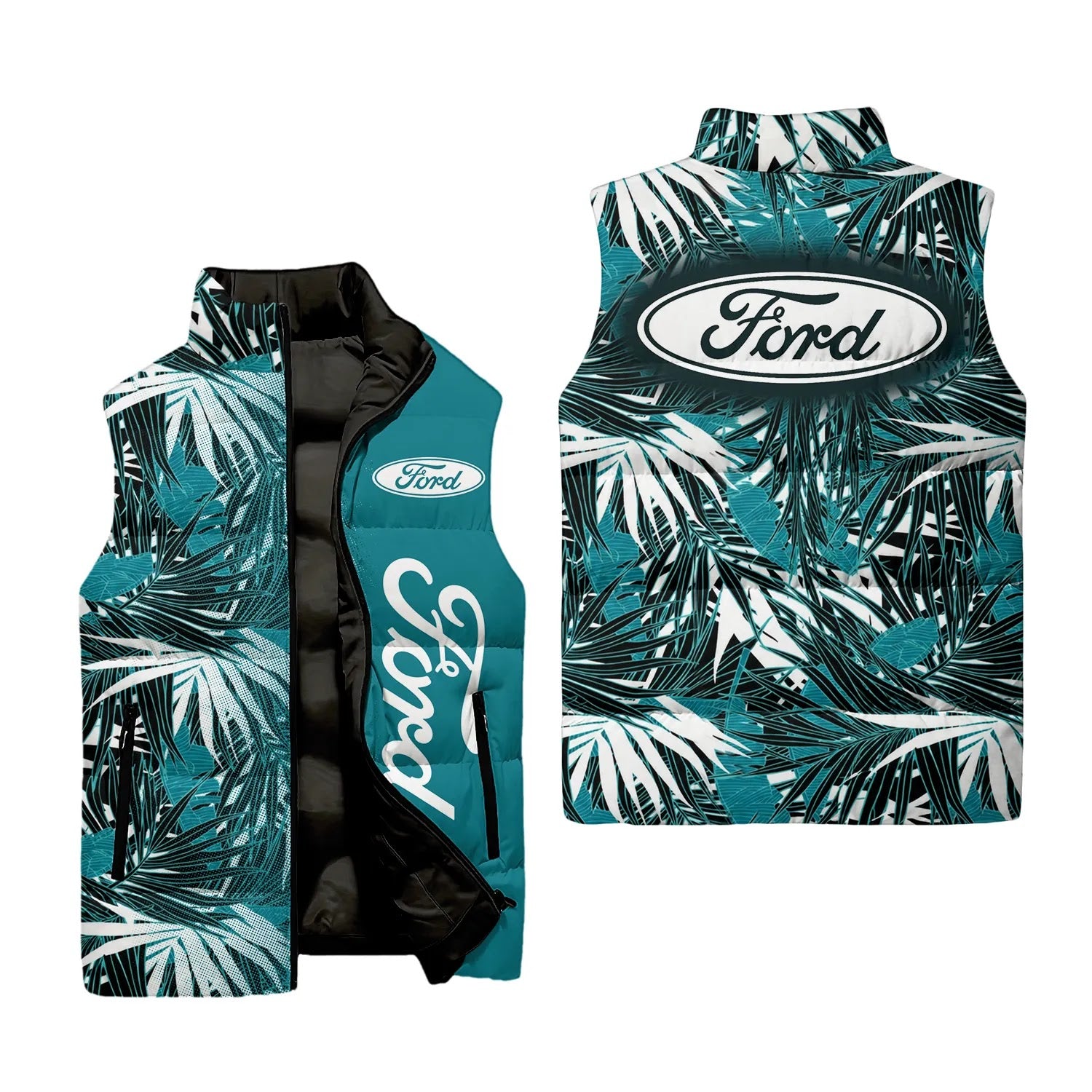 Ford Sleeveless Puffer Jacket SHW060
