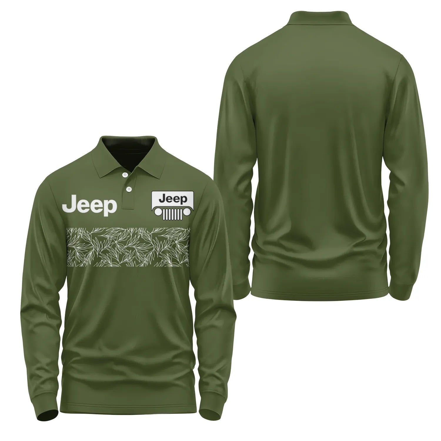 Jeep Long Sleeve Polo SC104