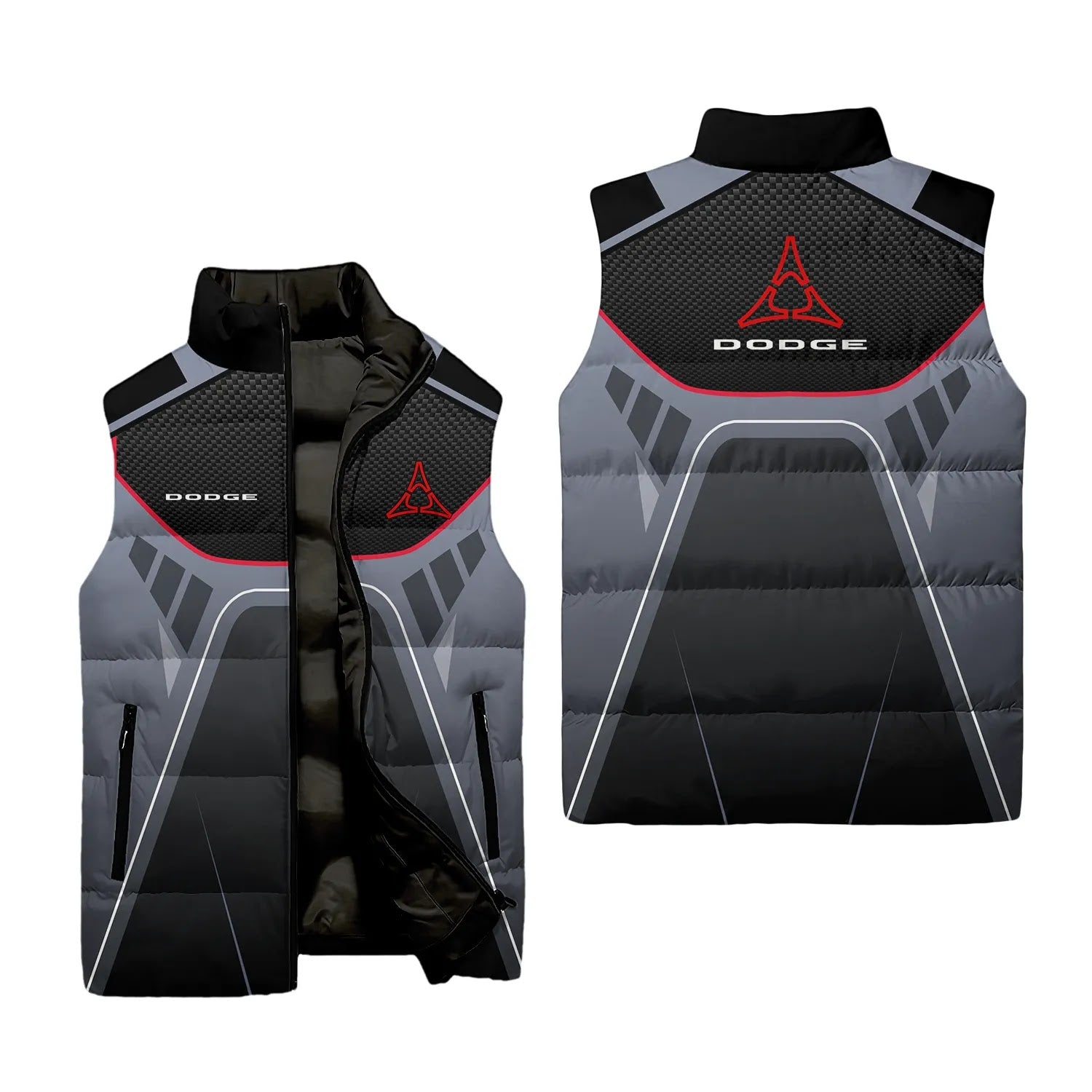Dodge Sleeveless Puffer Jacket SC088