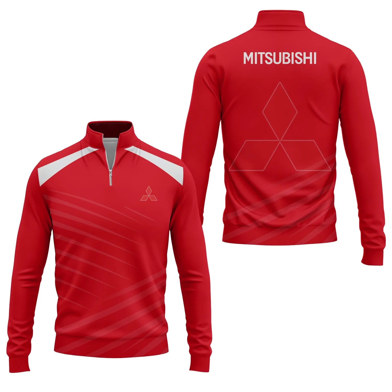 Mitsubishi Quarter-zip Pullover SC082