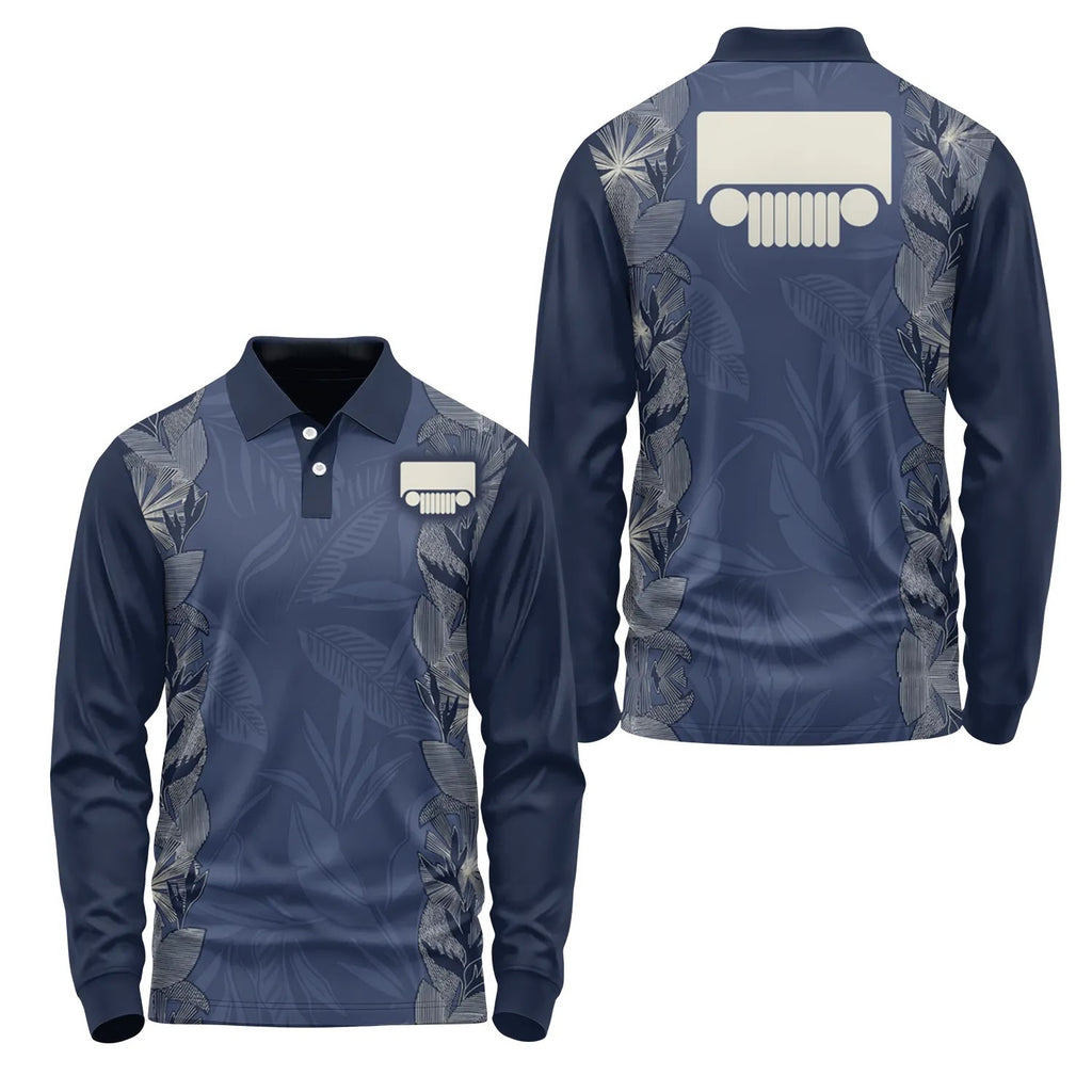 Jeep Long Sleeve Polo SHW045