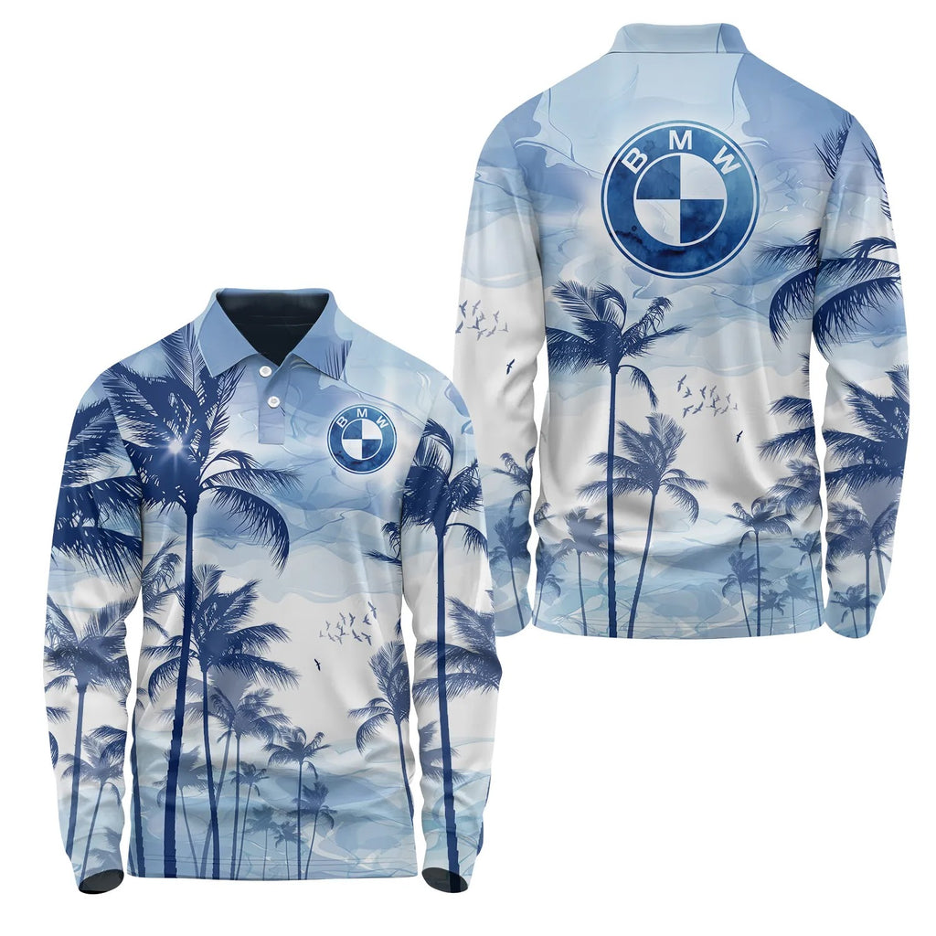 BMW Long Sleeve Polo SHW004