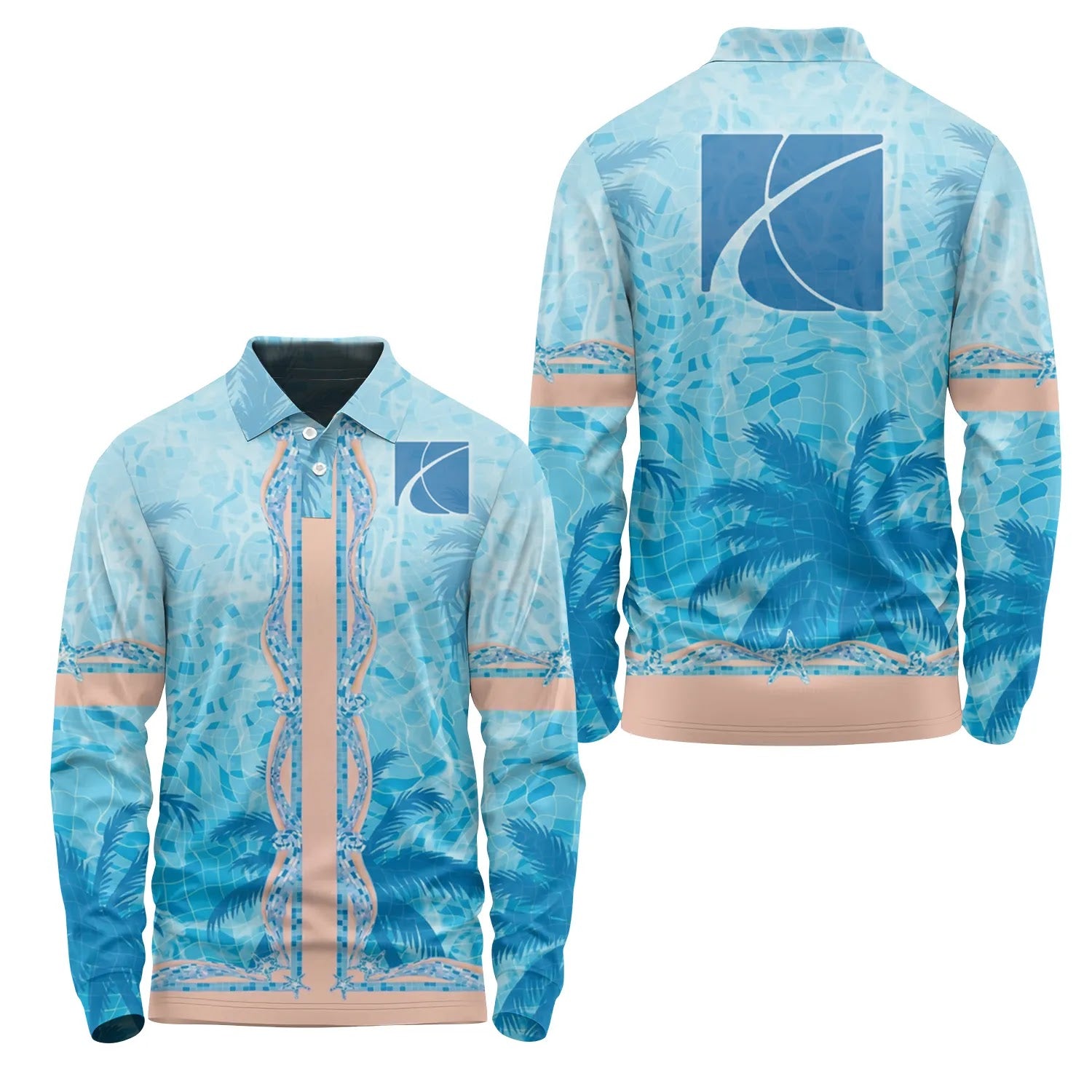 Saturn Long Sleeve Polo SHW026