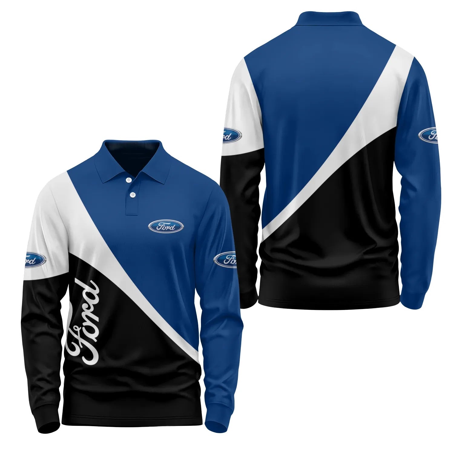 Ford Long Sleeve Polo SC090