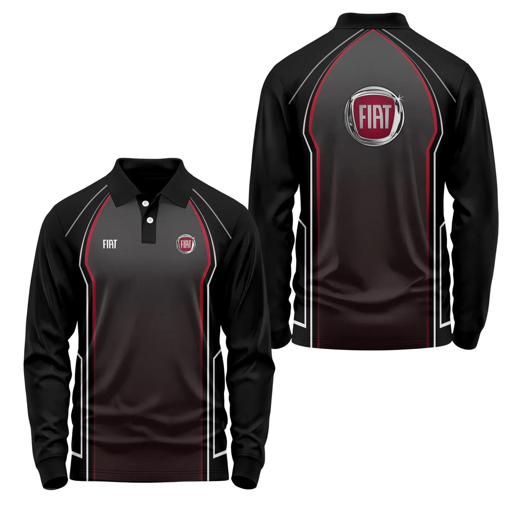 Fiat Long Sleeve Polo SC061