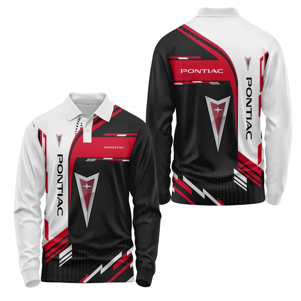 Pontiac Long Sleeve Polo SC036