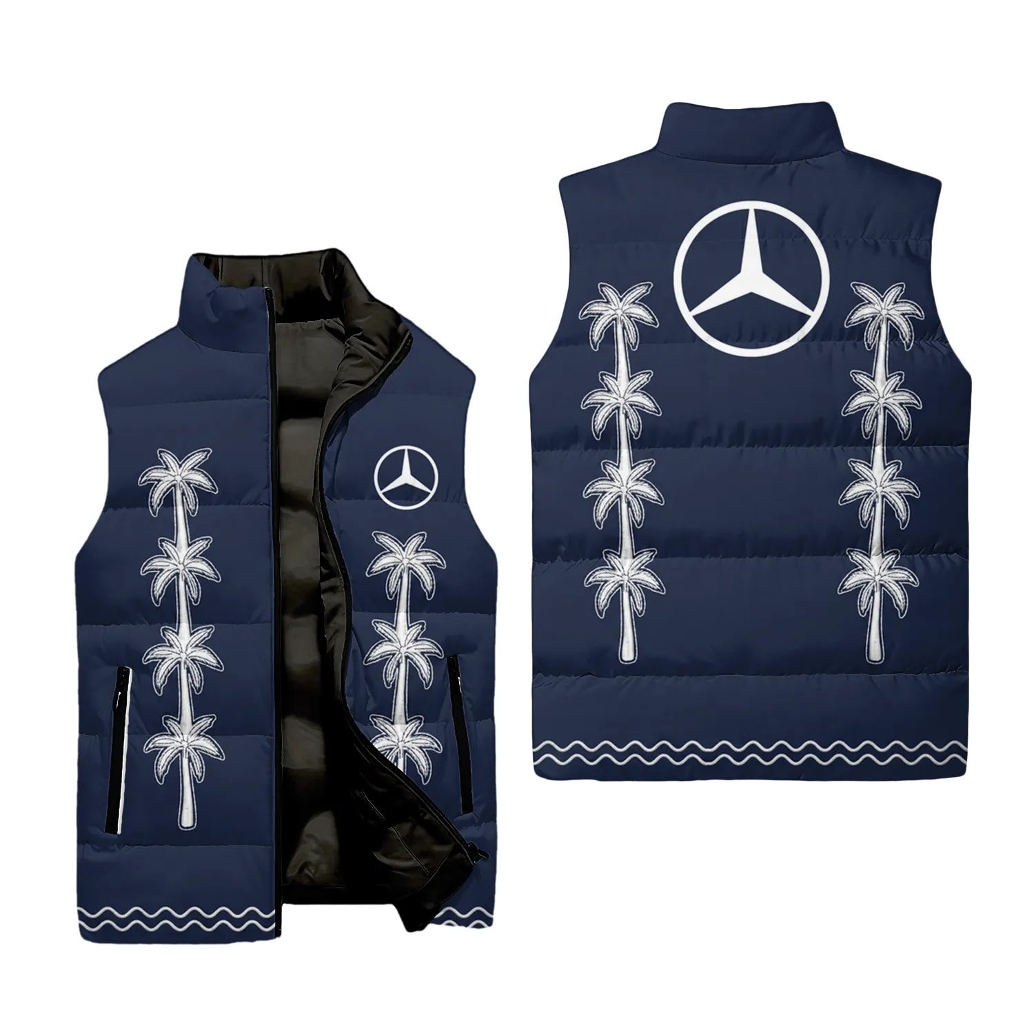 Mercedes-Benz Sleeveless Puffer Jacket SHW065