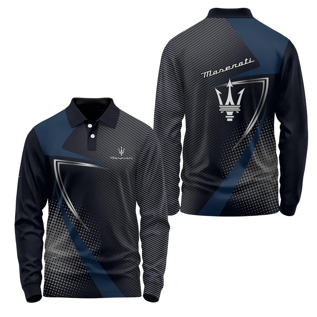 Maserati Long Sleeve Polo SC059