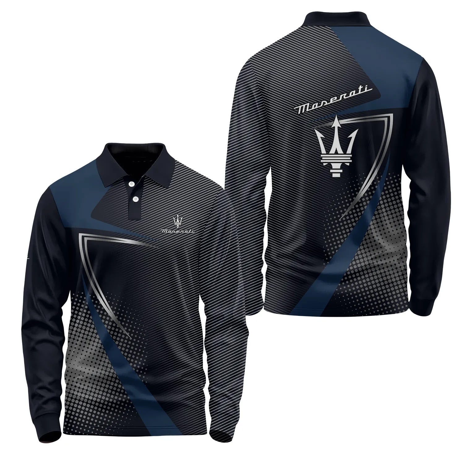 Maserati Long Sleeve Polo SC059
