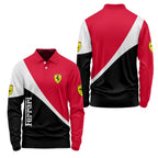 Ferrari Long Sleeve Polo SC090