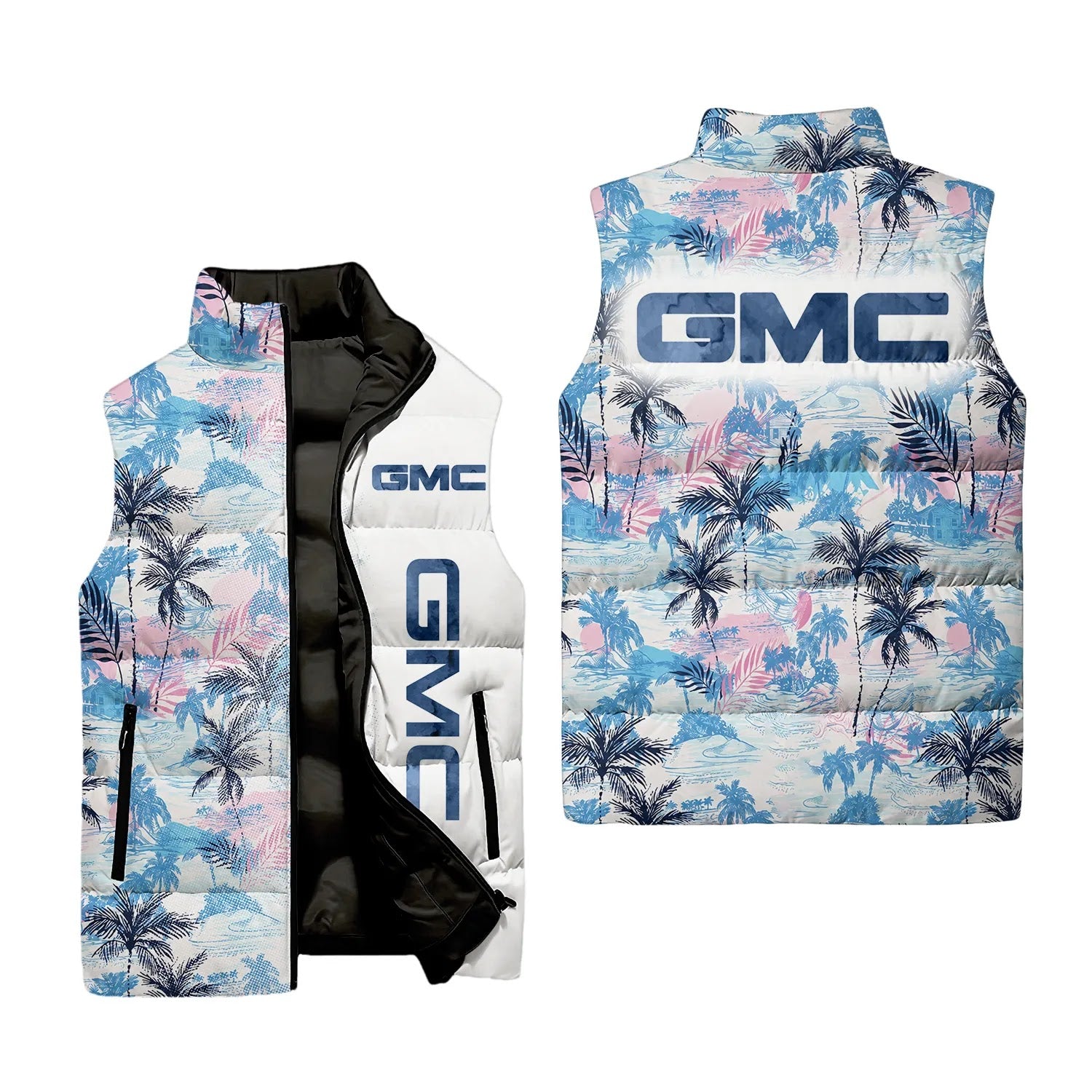 GMC Sleeveless Puffer Jacket SHW029