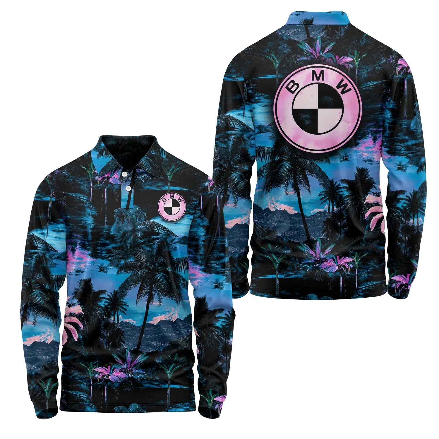 BMW Long Sleeve Polo SHW002