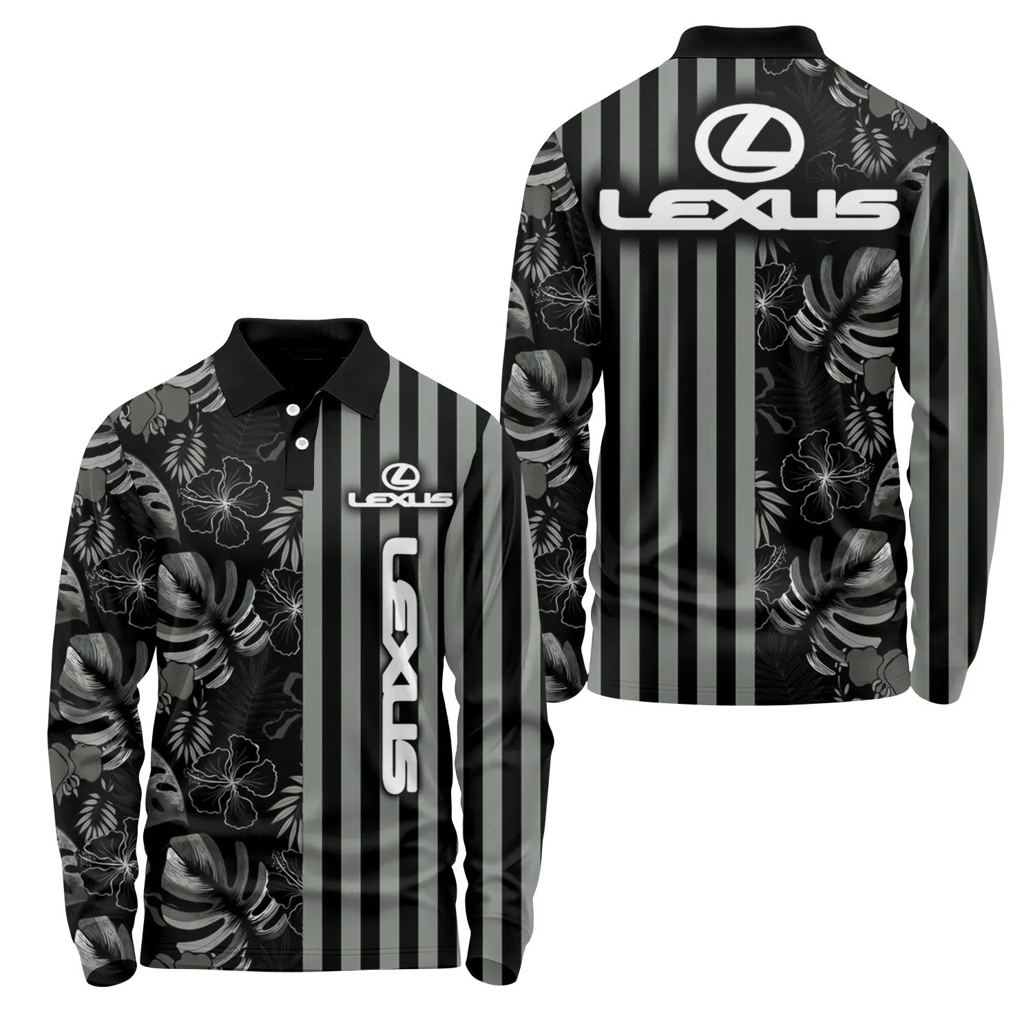 Lexus Long Sleeve Polo SHW040