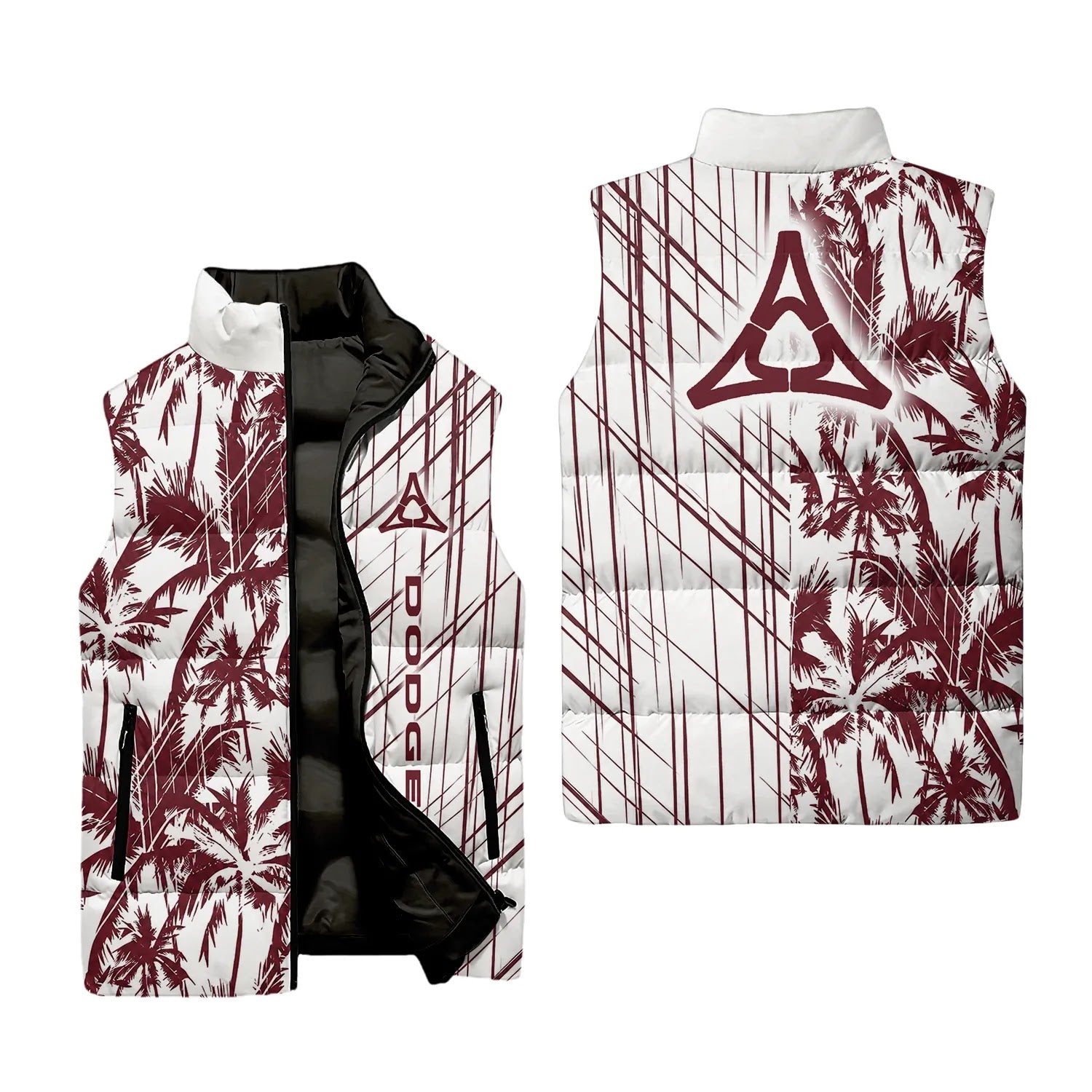 Dodge Sleeveless Puffer Jacket SHW041