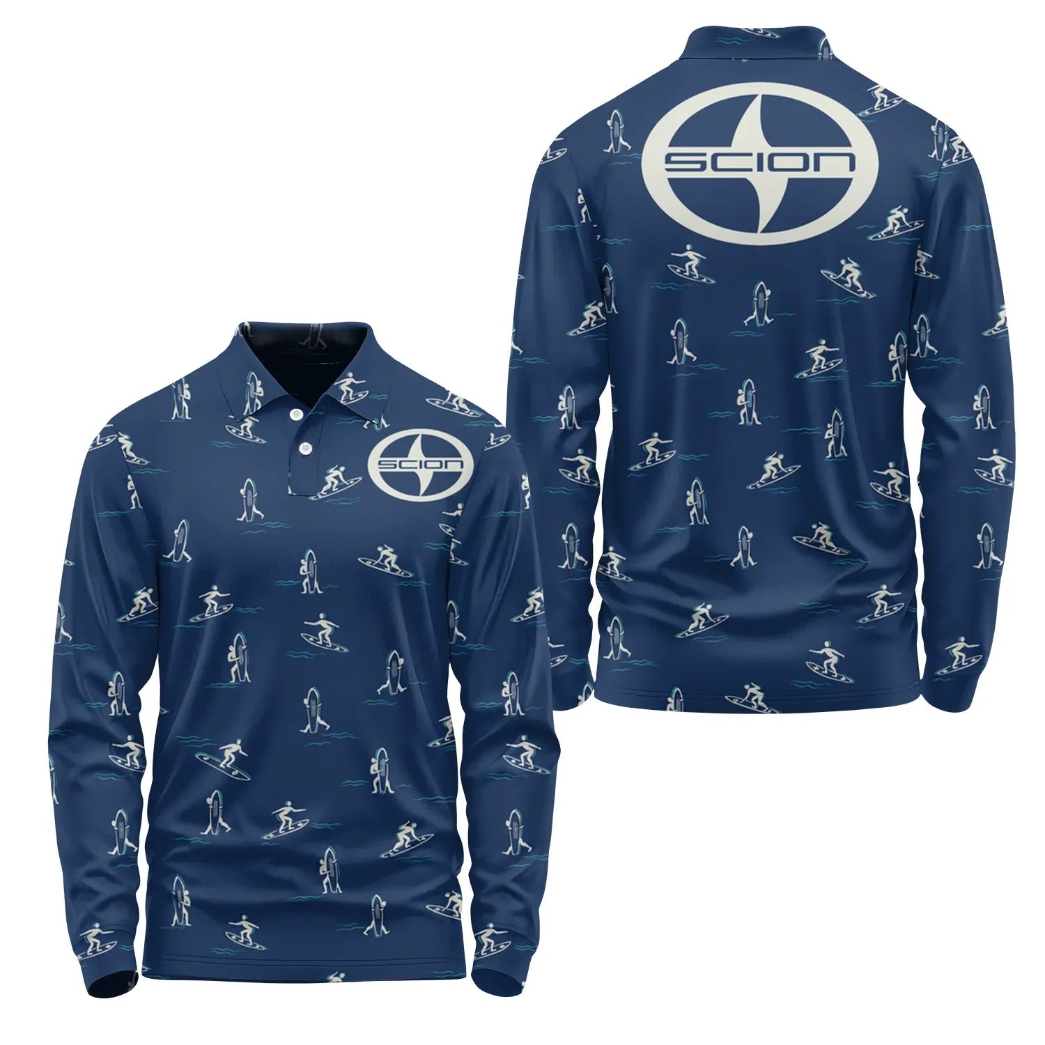 Scion Long Sleeve Polo SHW011