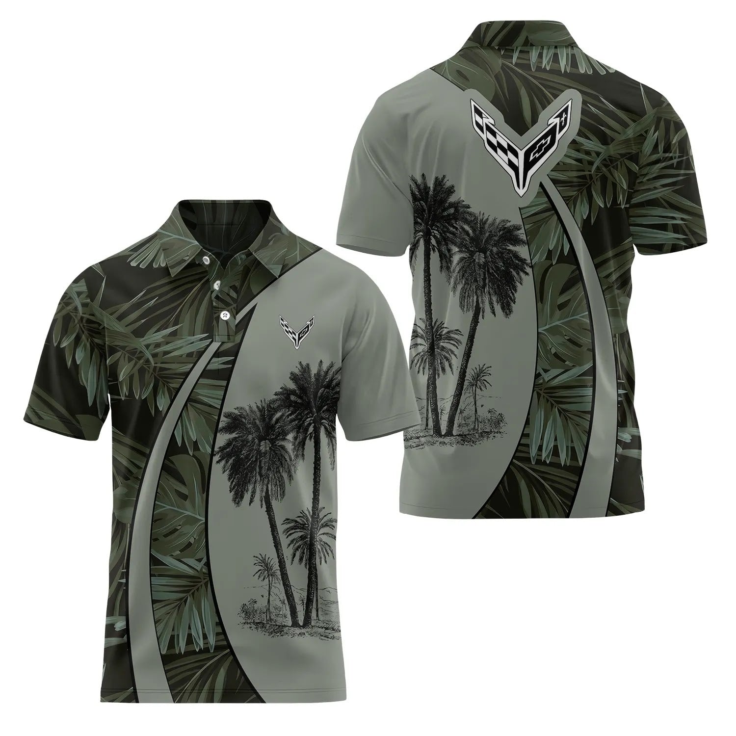 Corvette Short Sleeve Polo SHW063