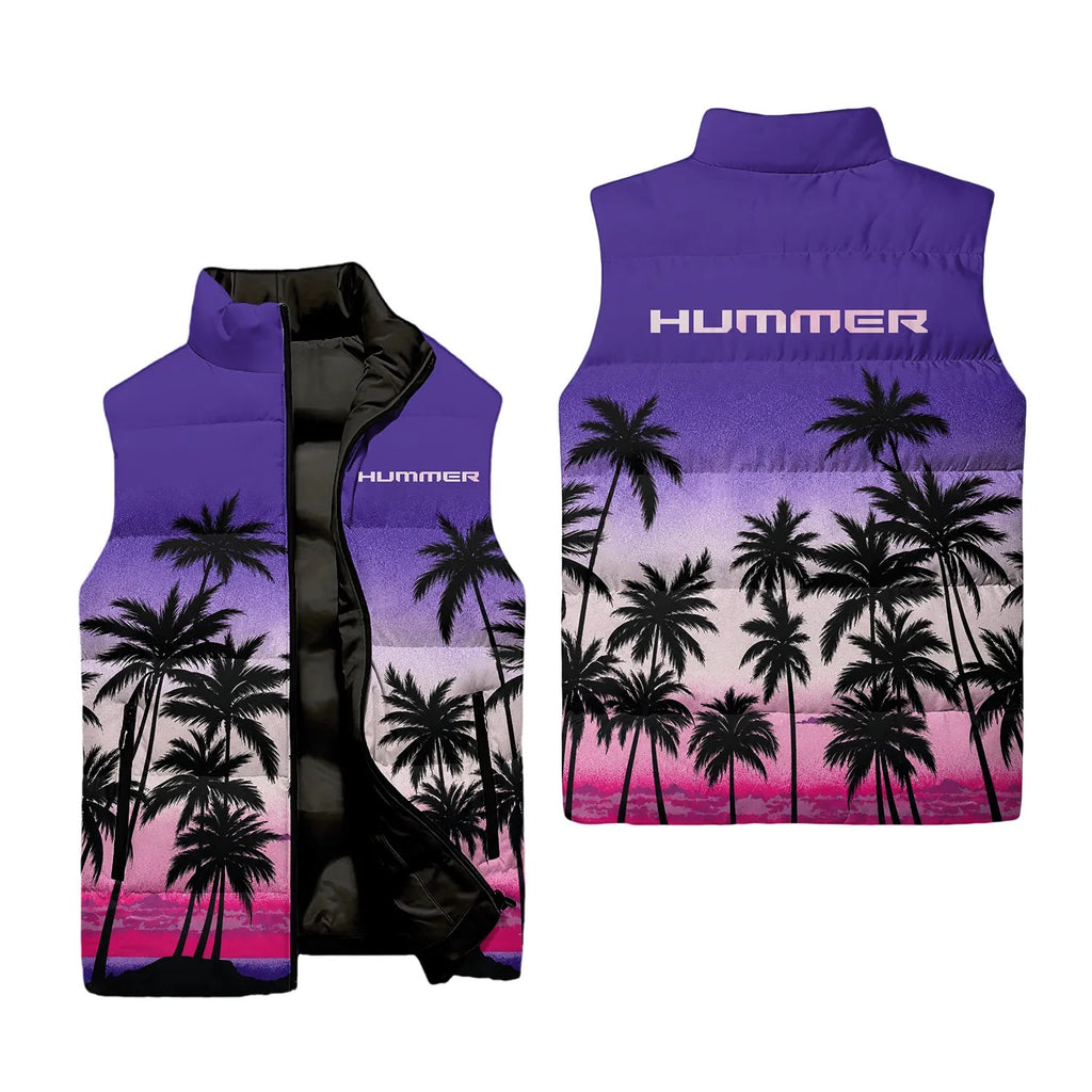 Hummer Sleeveless Puffer Jacket SHW019