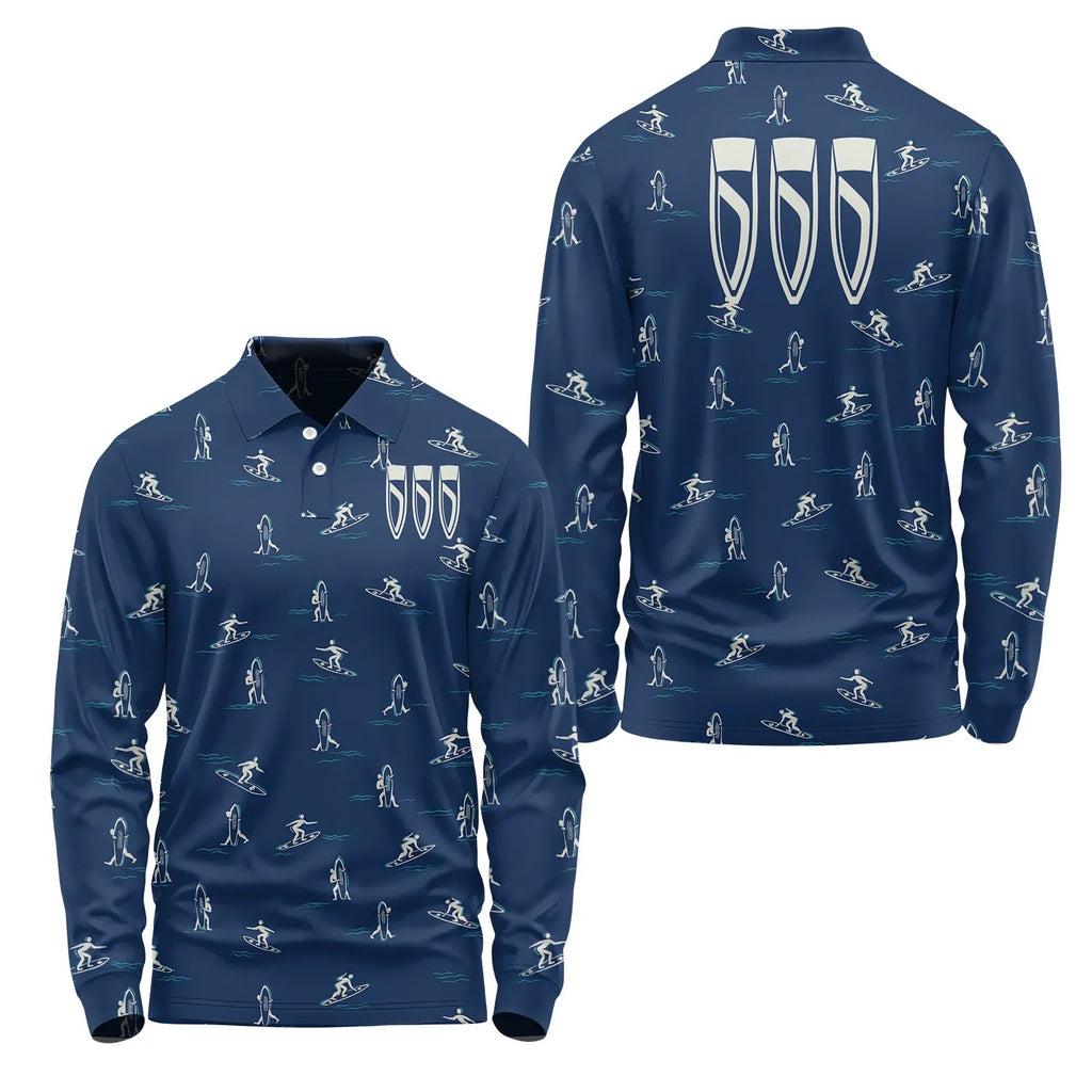 Buick Long Sleeve Polo SHW011