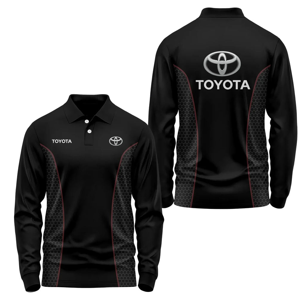 Toyota Long Sleeve Polo SC072