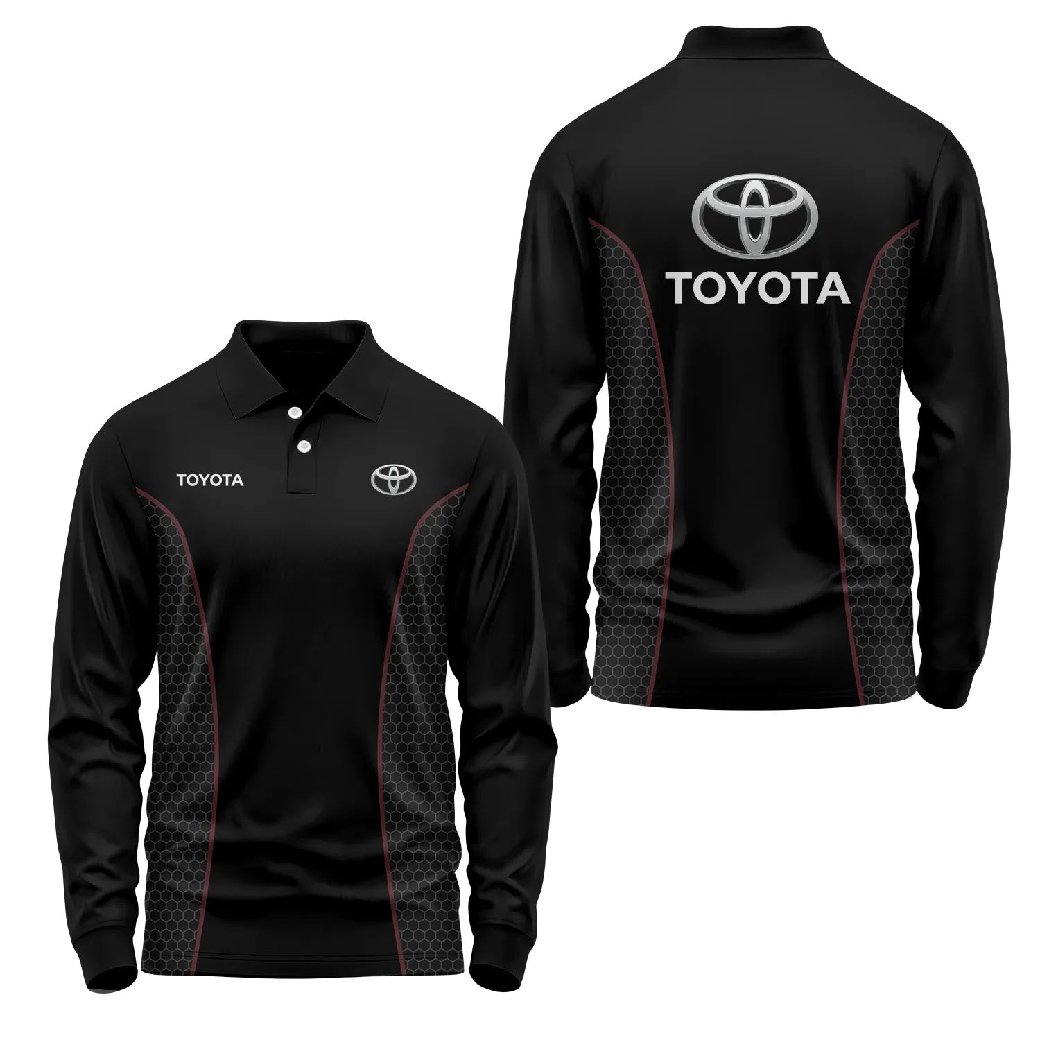 Toyota Long Sleeve Polo SC072