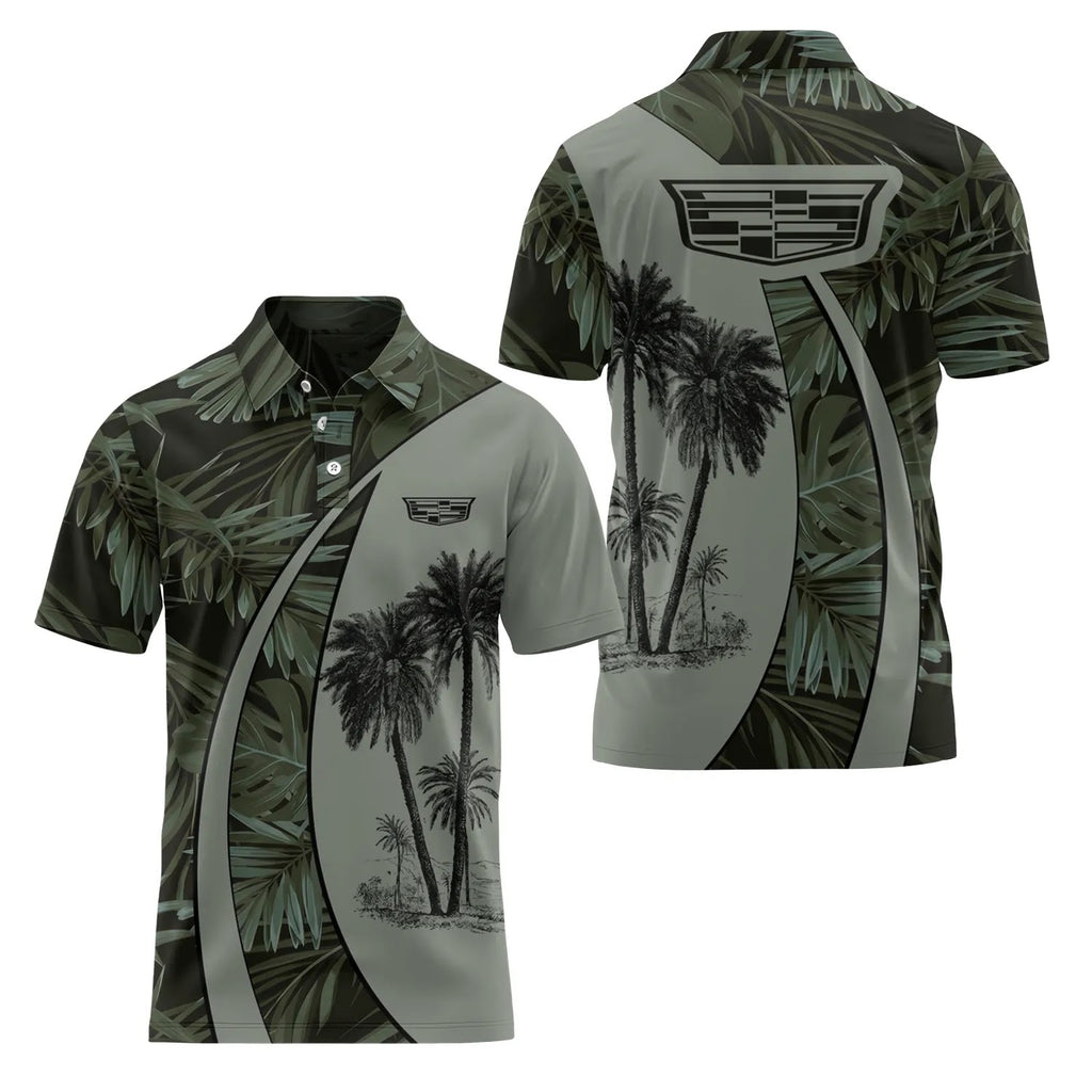Cadillac Short Sleeve Polo SHW063