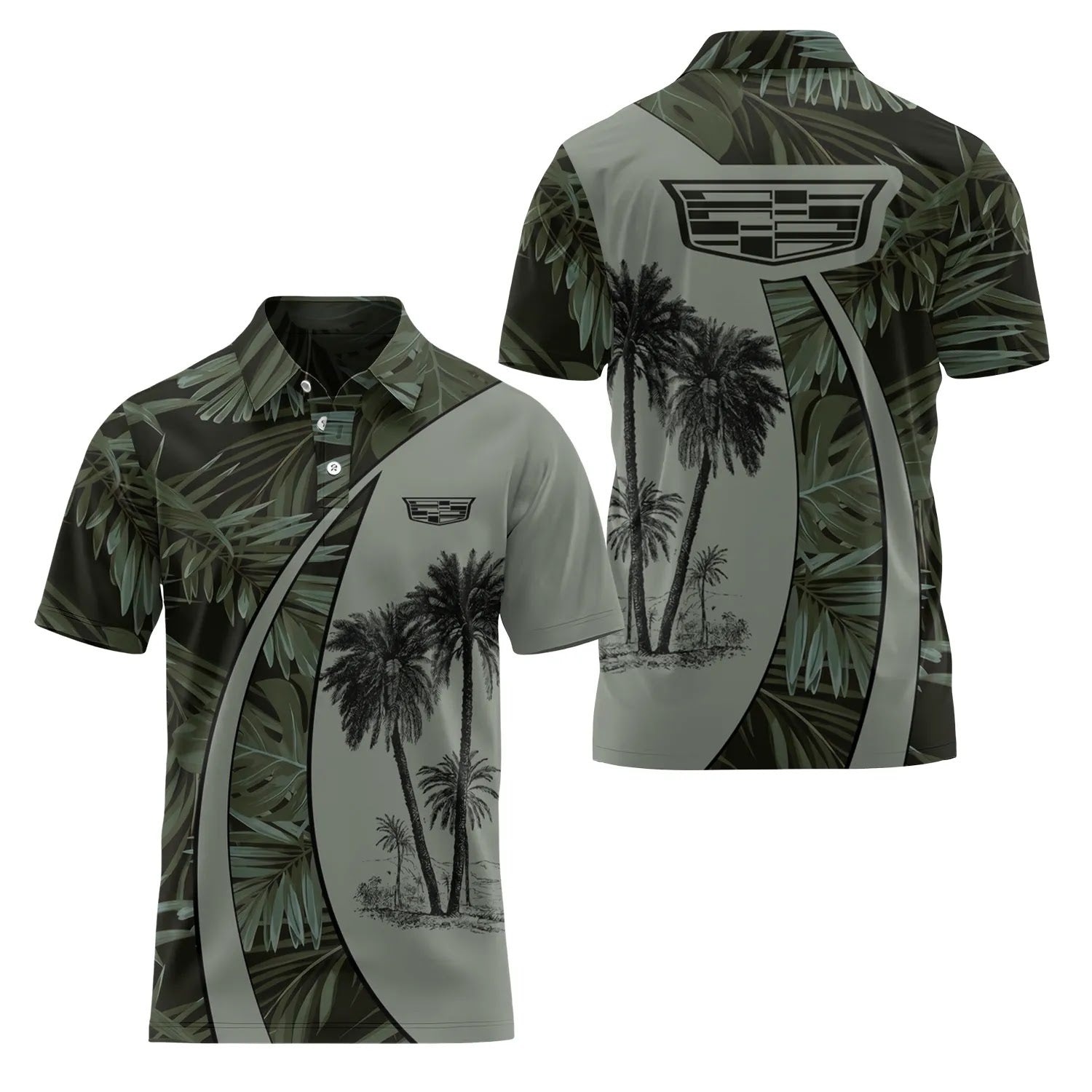 Cadillac Short Sleeve Polo SHW063