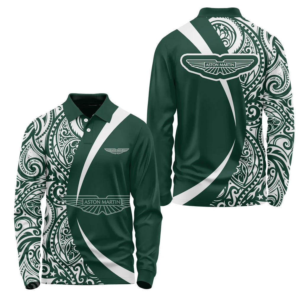 Aston Martin Long Sleeve Polo SHW072