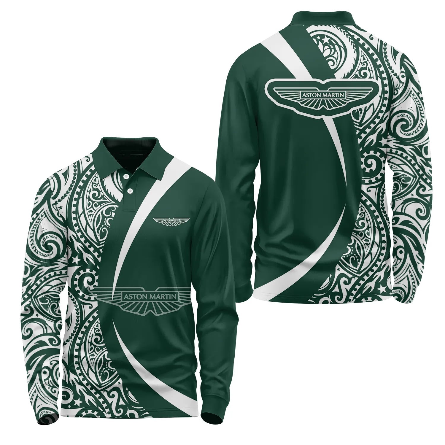 Aston Martin Long Sleeve Polo SHW072