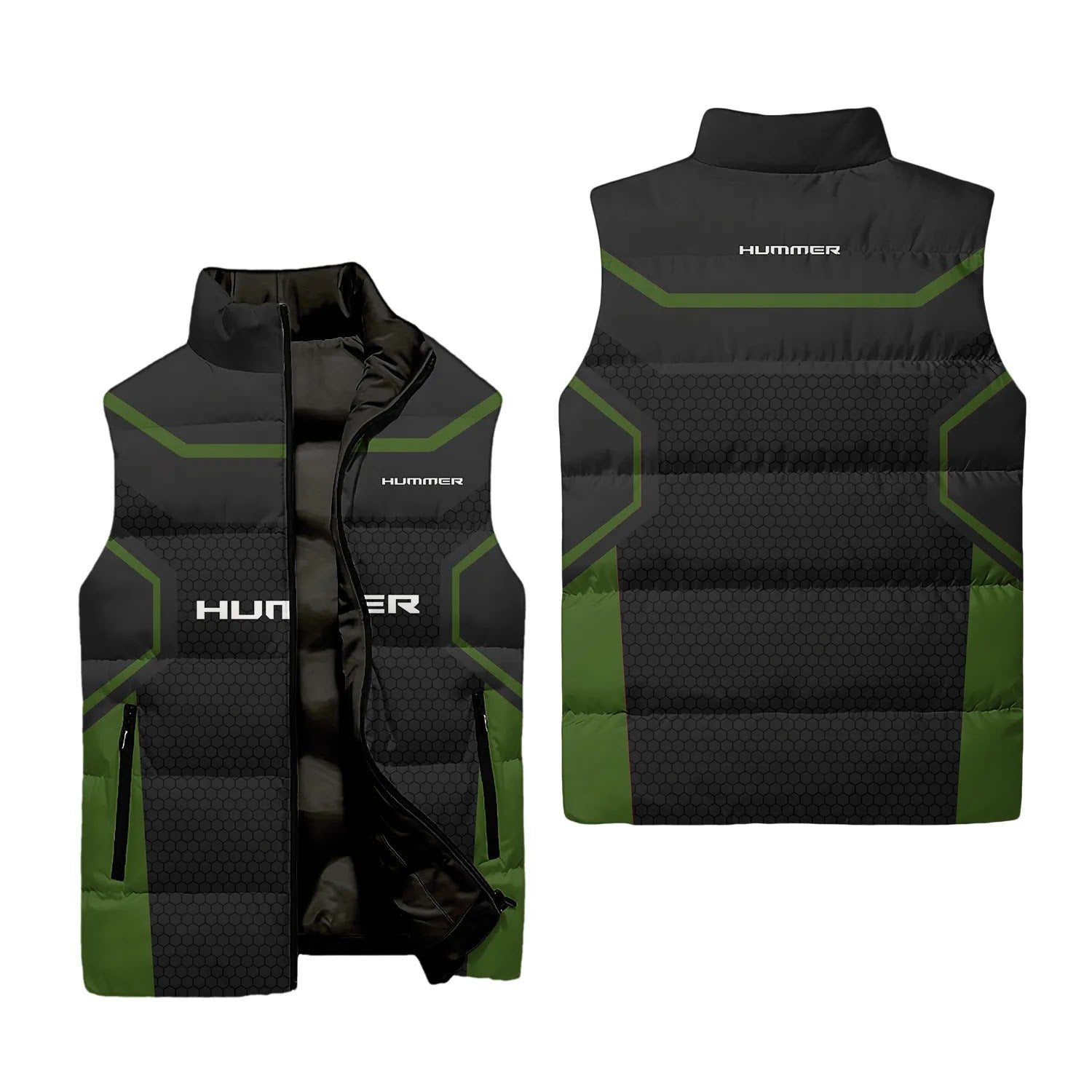 Hummer Sleeveless Puffer Jacket SC052