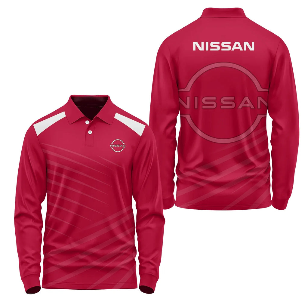 Nissan Long Sleeve Polo SC082