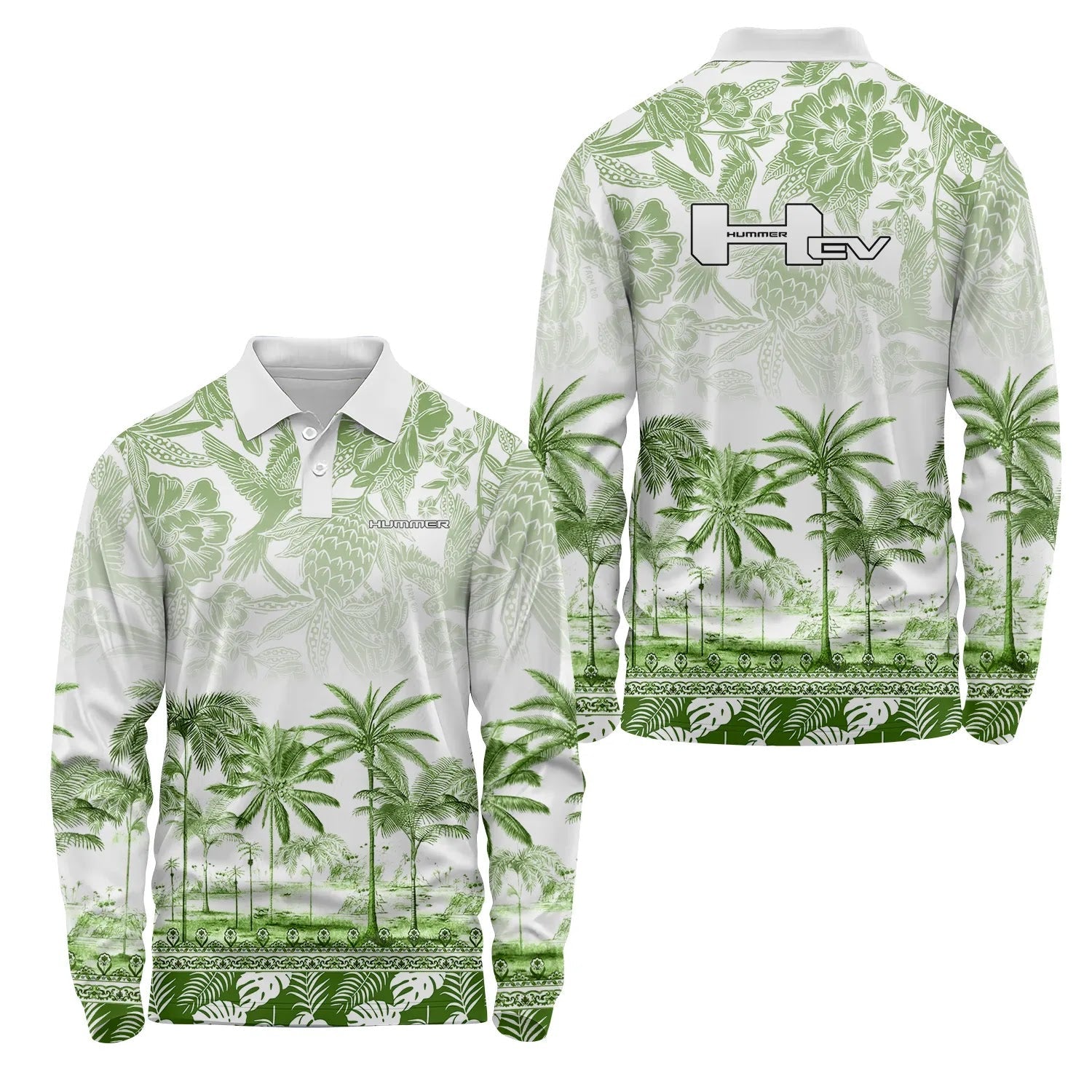 Hummer Long Sleeve Polo SC045