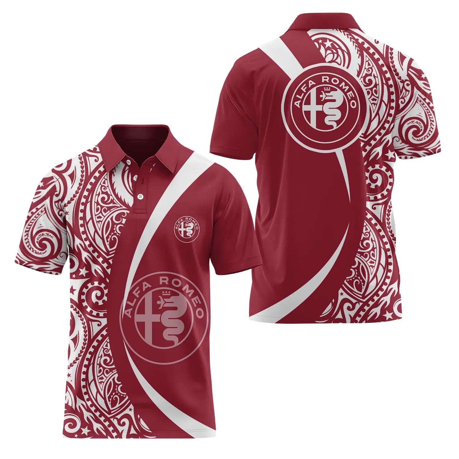 Alfa Romeo Short Sleeve Polo SHW072