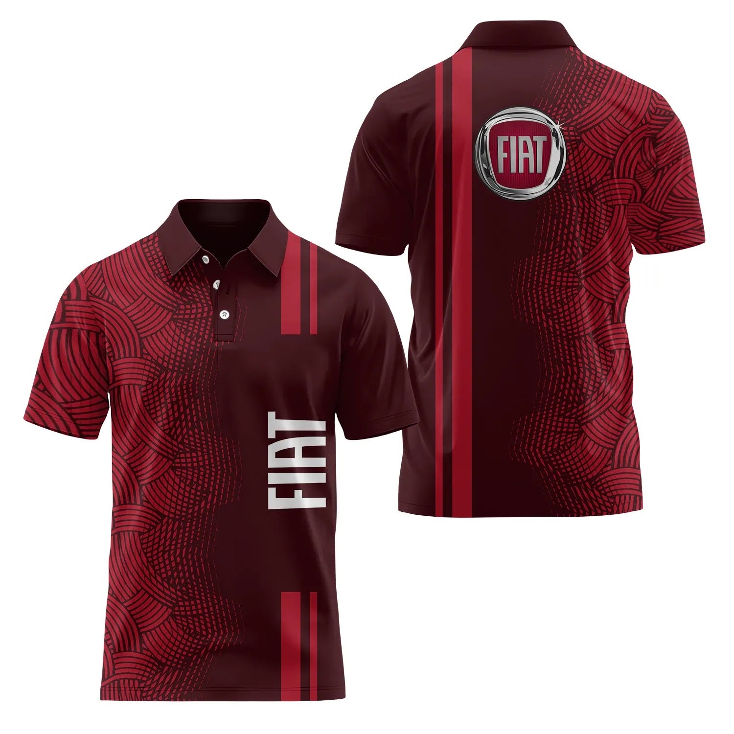 Fiat Short Sleeve Polo SC084