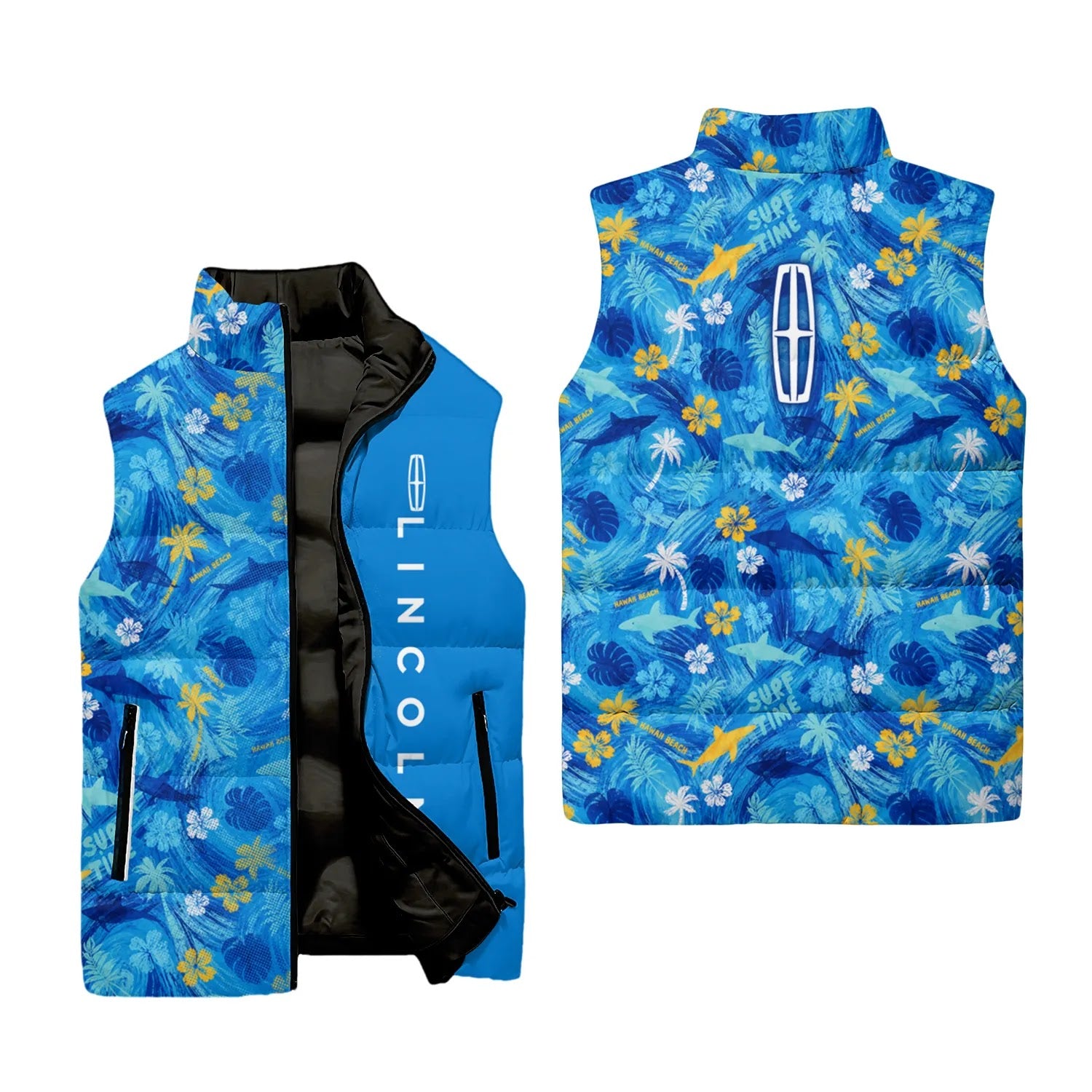 Lincoln Sleeveless Puffer Jacket SHW027