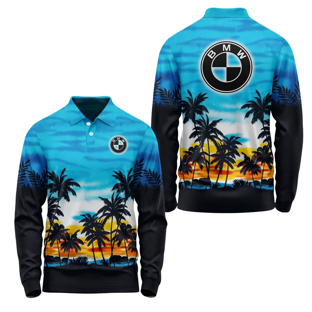 BMW Long Sleeve Polo SHW051